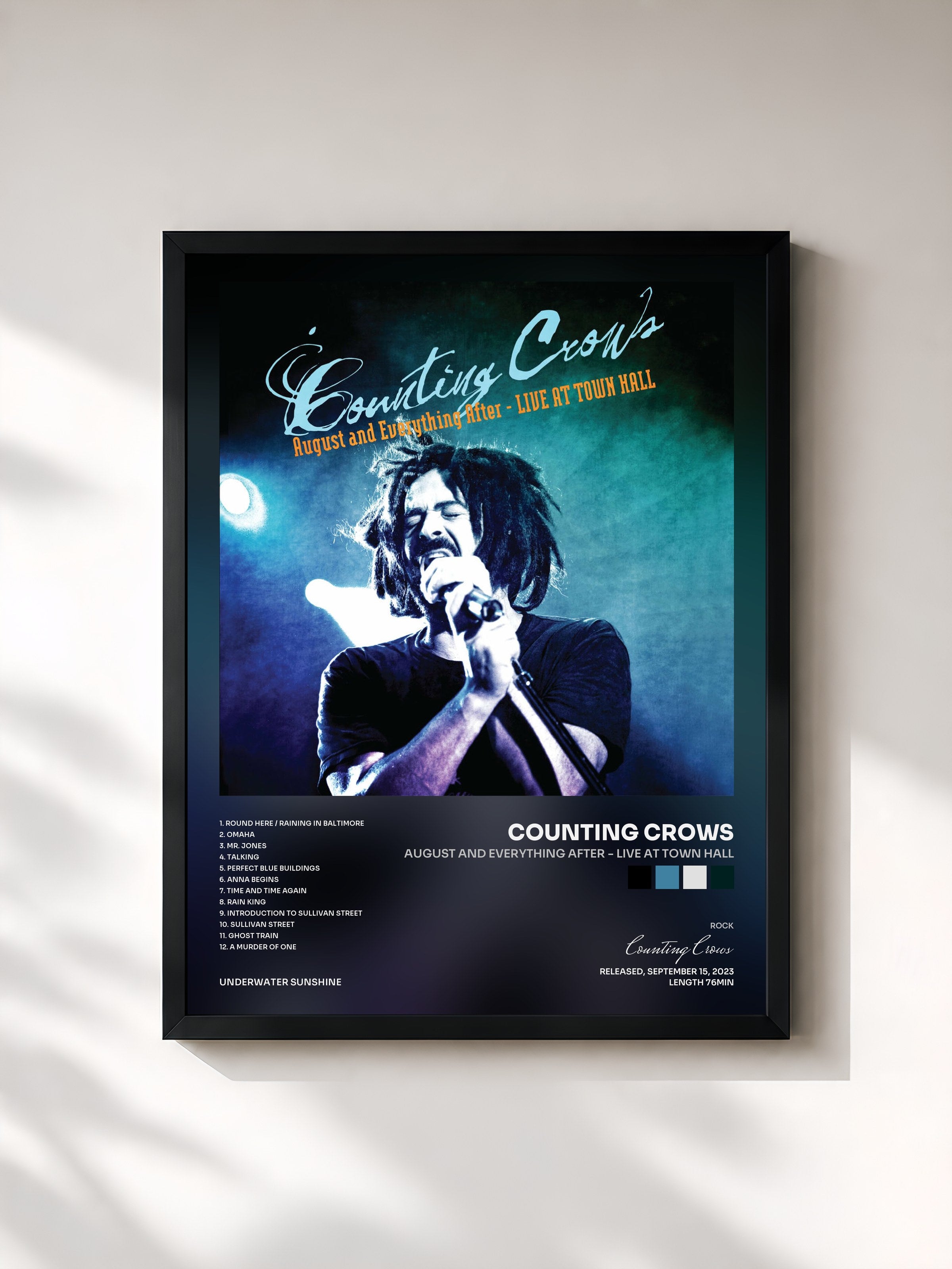 Counting Crows · August and Everything After - Live at Town Hall