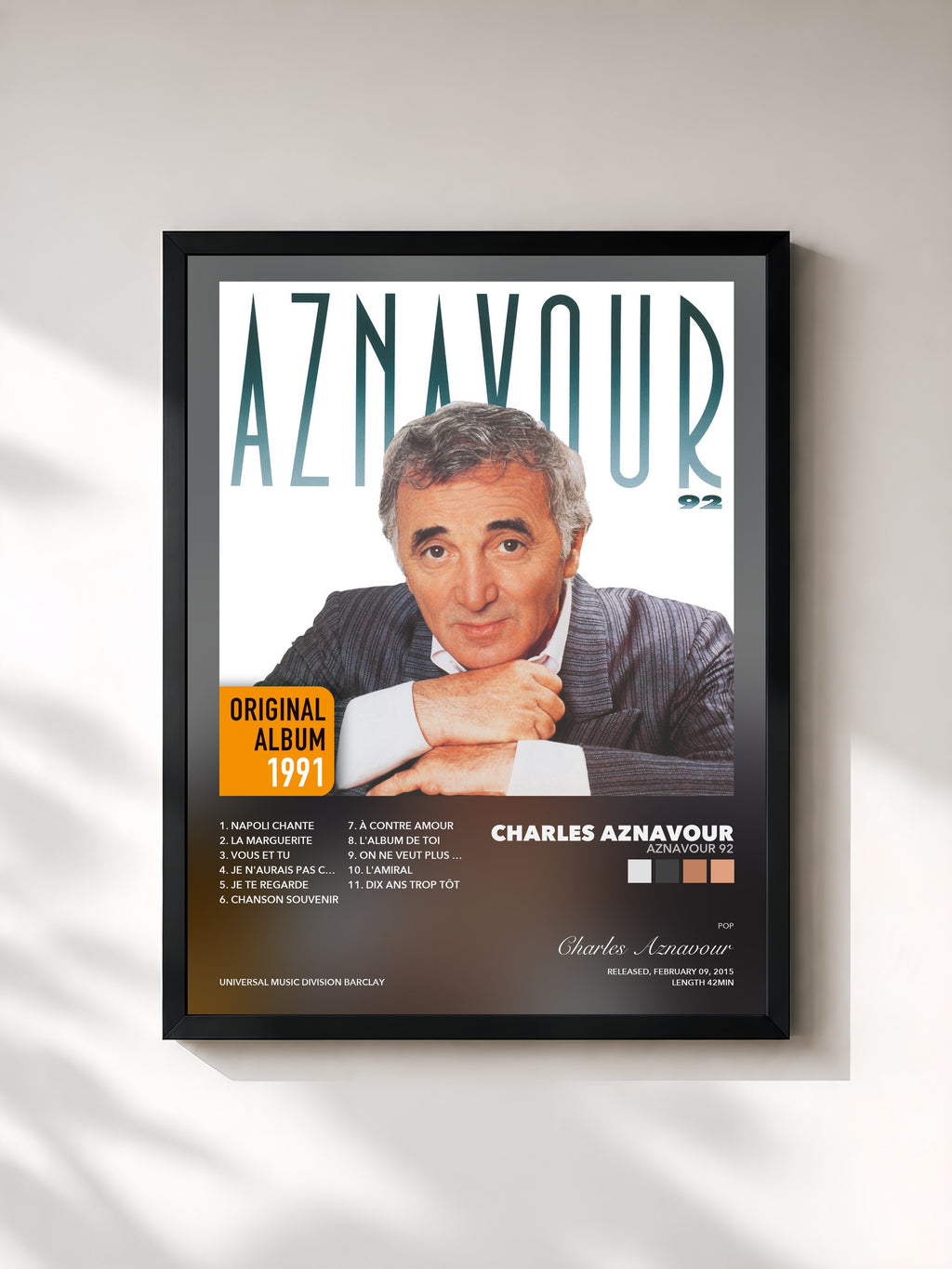 Charles Aznavour – Aznavour 92
