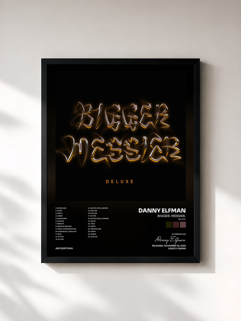 Danny Elfman · Bigger. Messier. (Deluxe.)