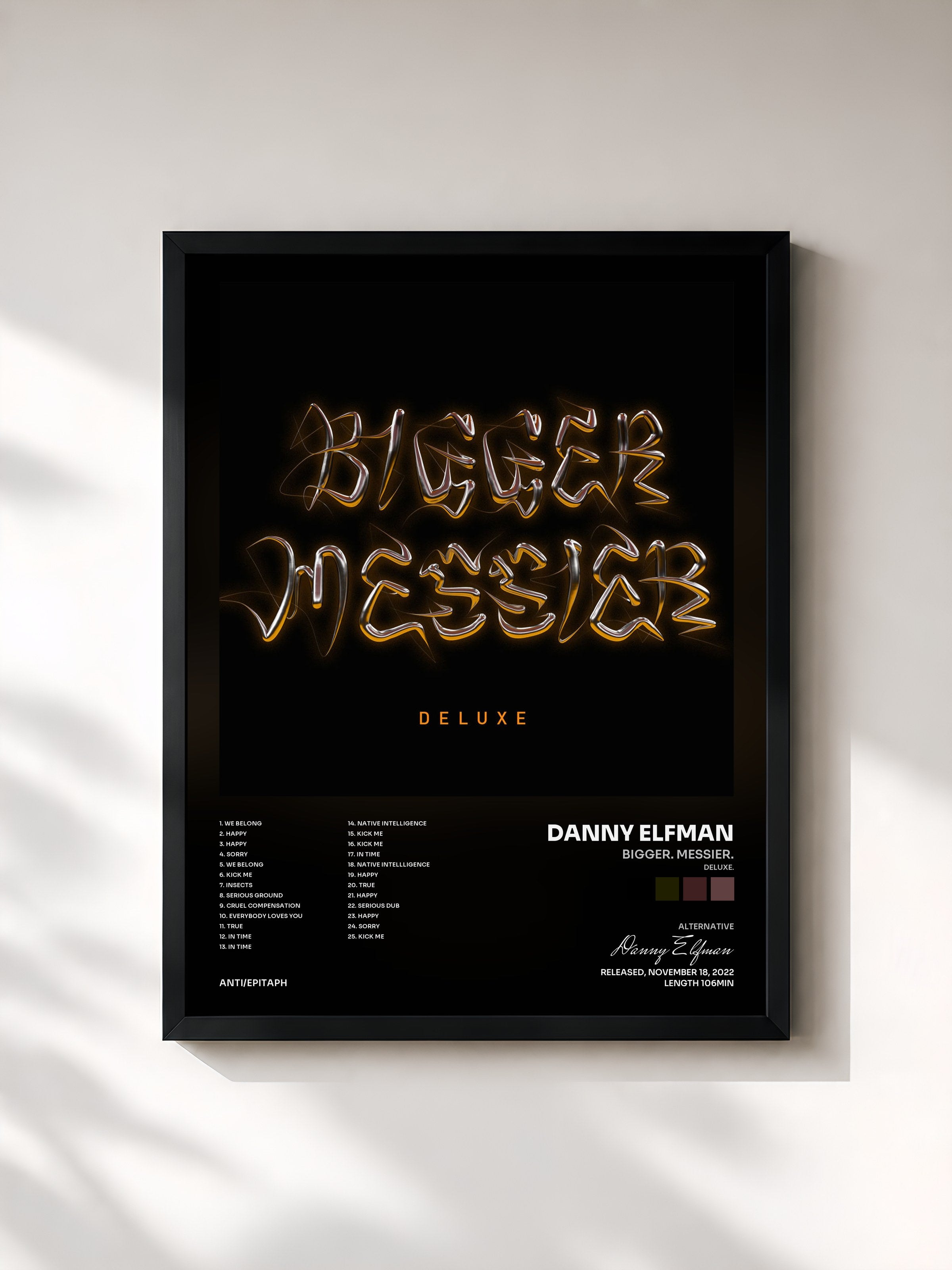 Danny Elfman · Bigger. Messier. (Deluxe.)