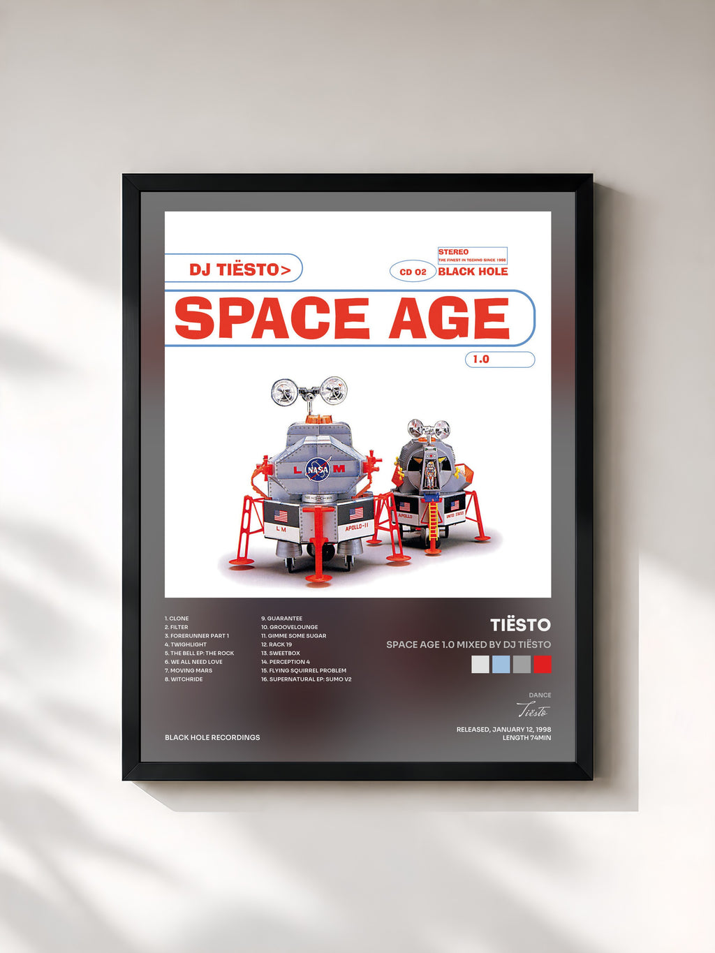 Tiësto · Space Age 1.0 Mixed by DJ Tiësto