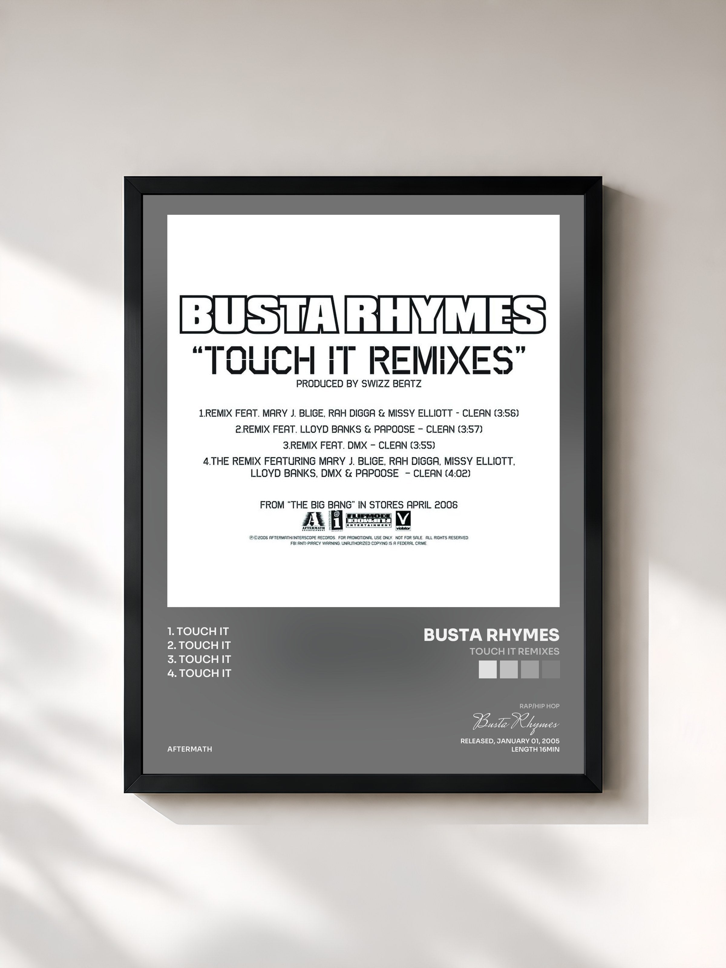 Busta Rhymes · Touch It Remixes