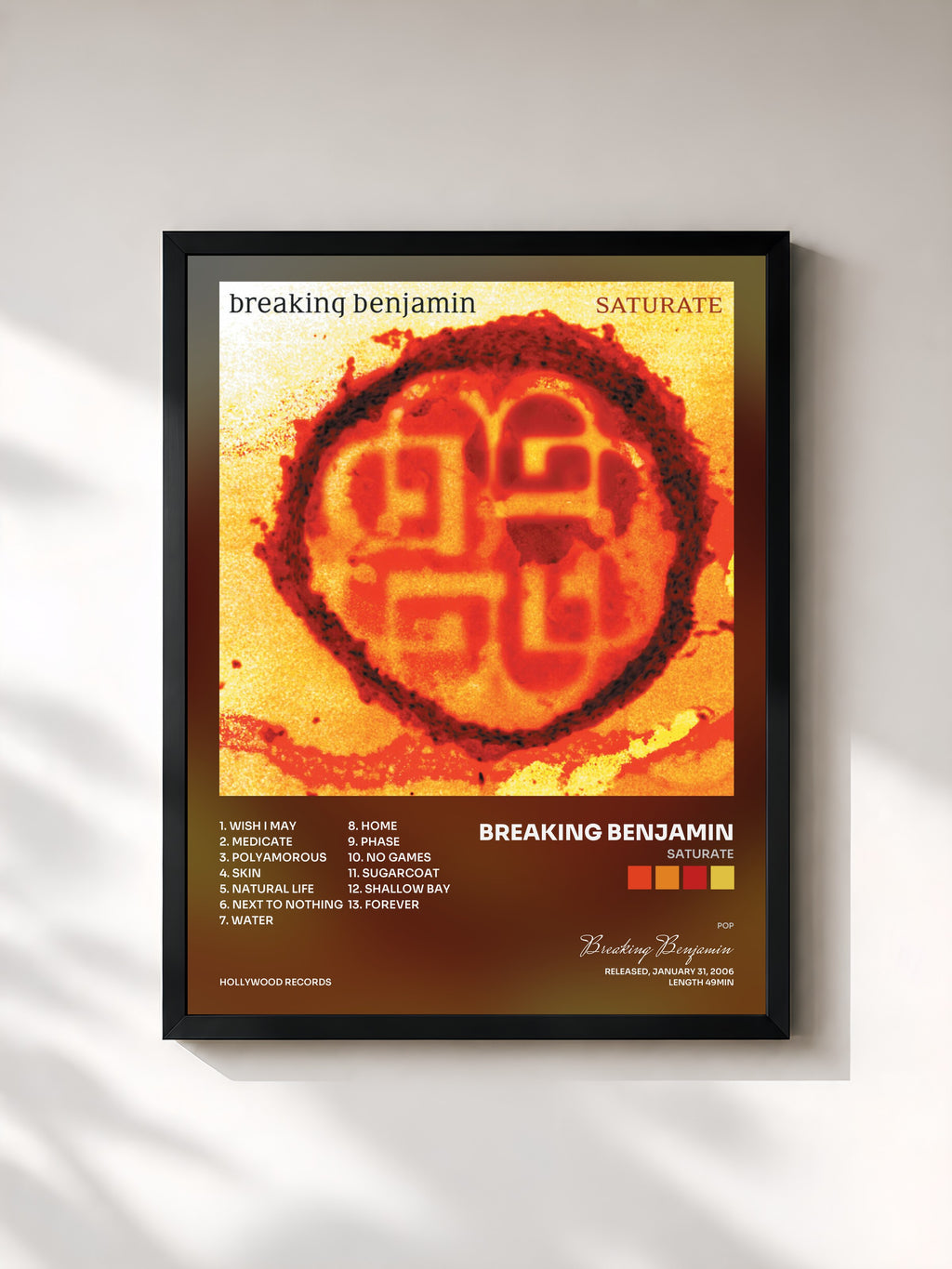 Breaking Benjamin · Saturate