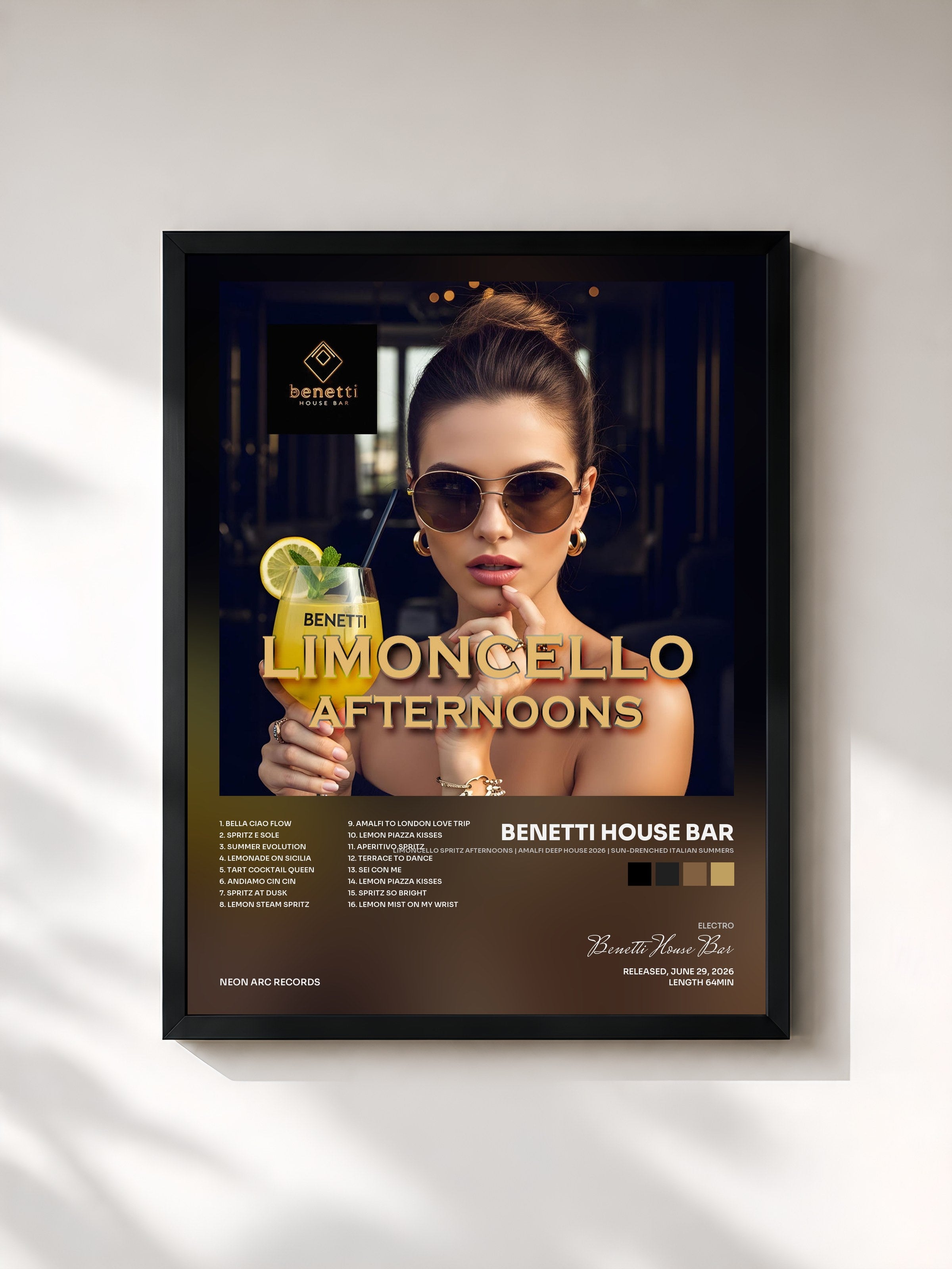 Benetti House Bar · Limoncello Spritz Afternoons | Amalfi Deep House 2026 | Sun-Drenched Italian Summers