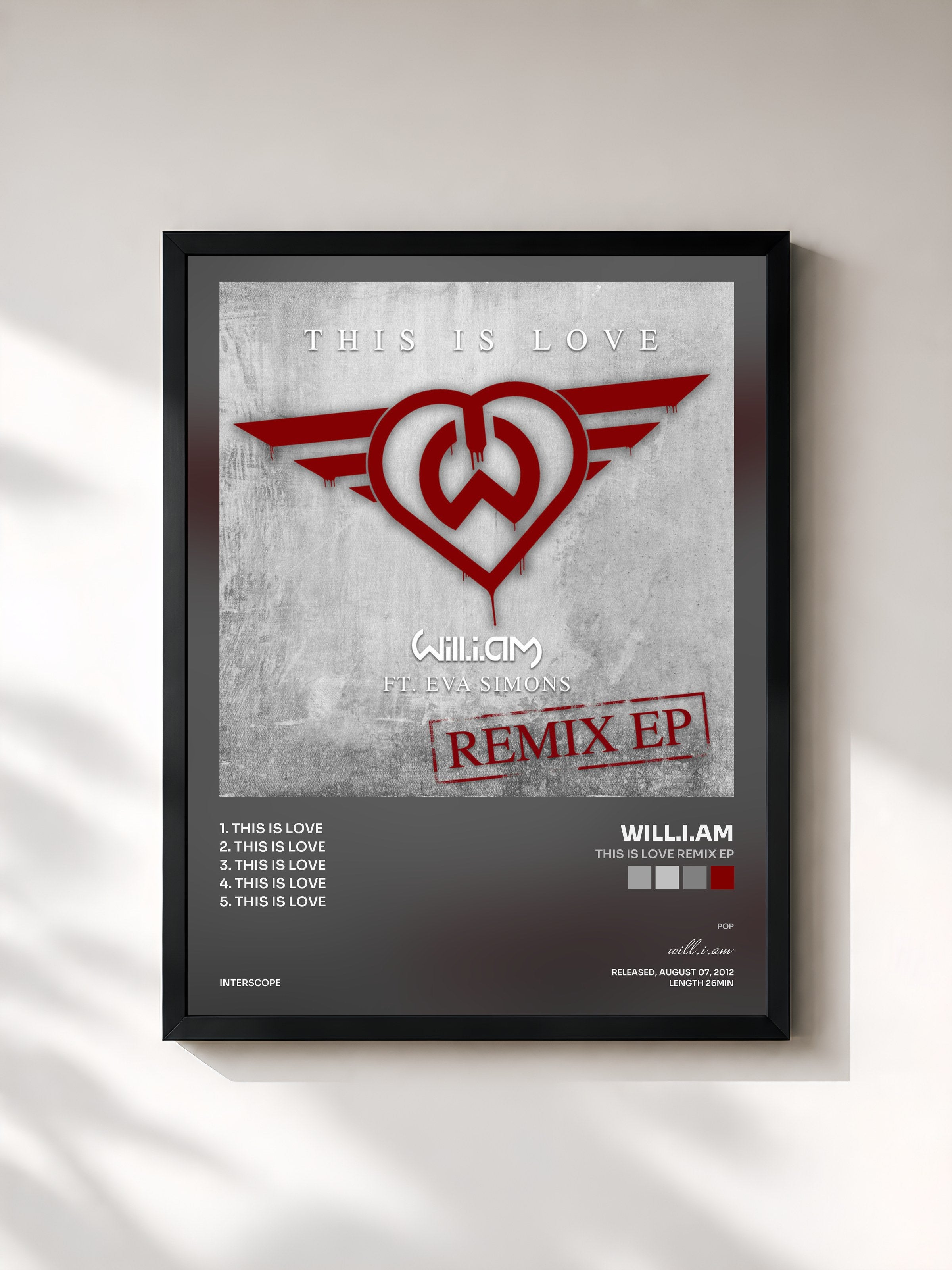 will.i.am · This Is Love Remix EP