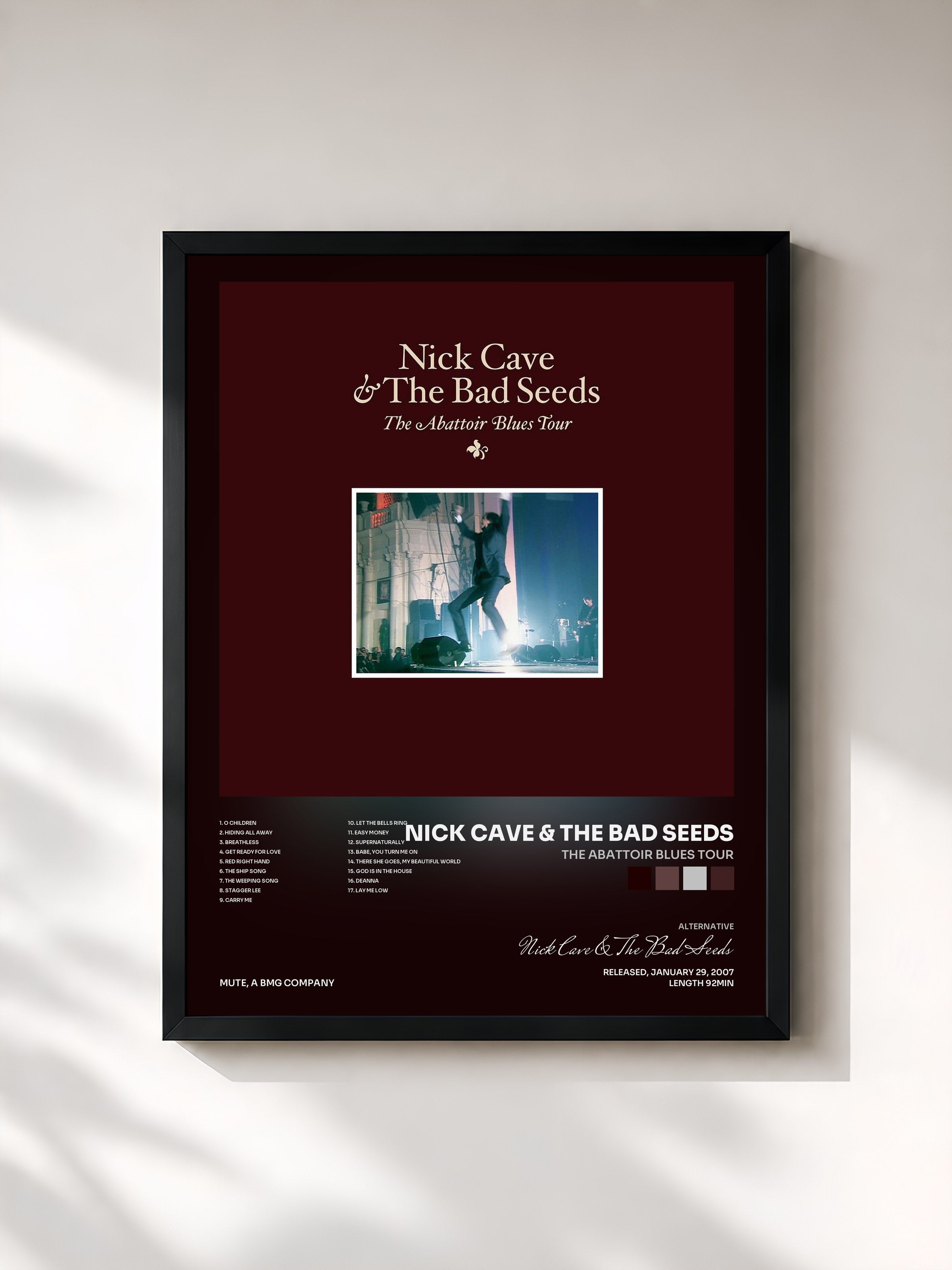Nick Cave & The Bad Seeds · The Abattoir Blues Tour