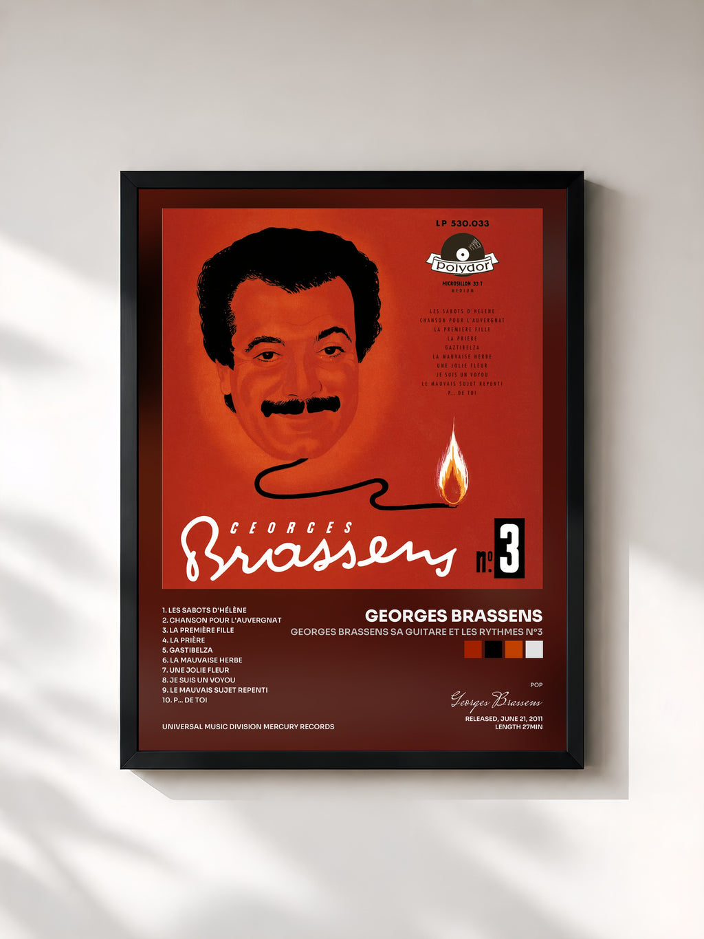 Georges Brassens · Georges Brassens sa guitare et les rythmes N°3