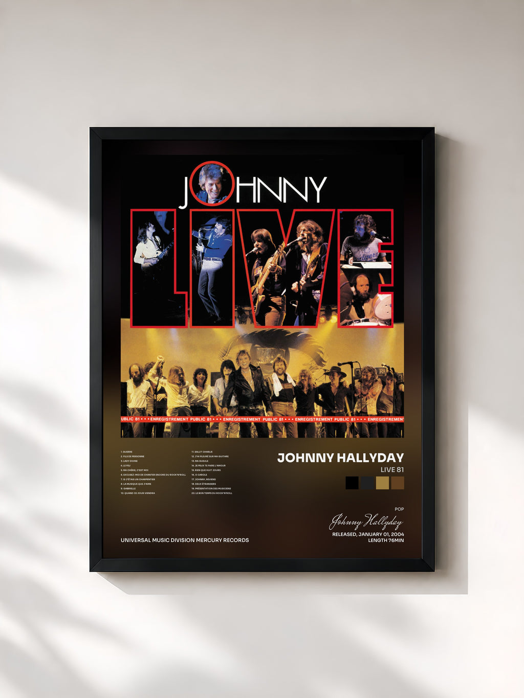 Johnny Hallyday · Live 81