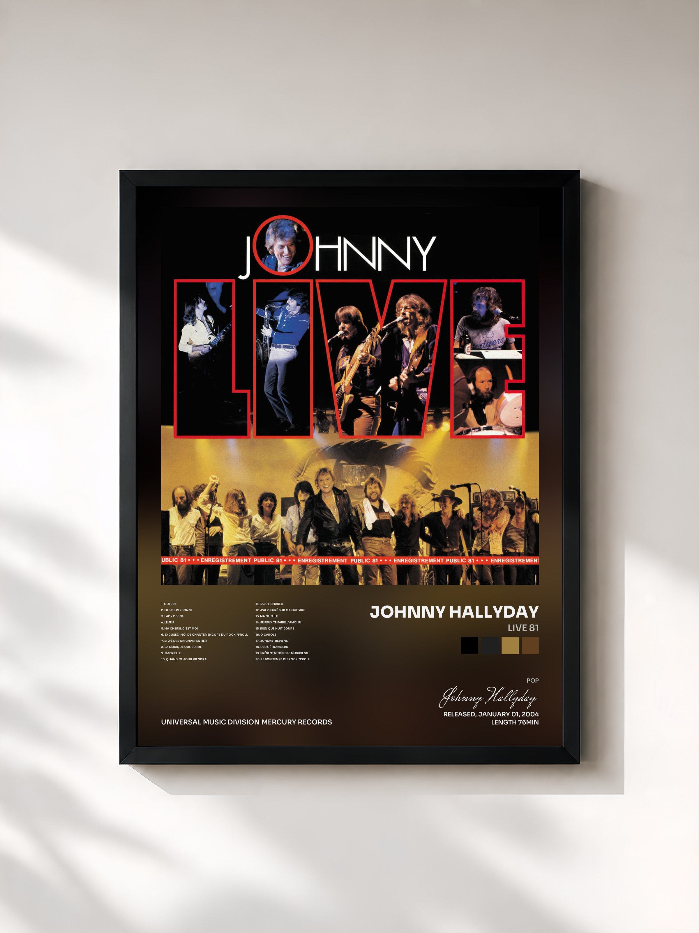 Johnny Hallyday · Live 81