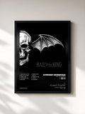 Tableau de l'album Hail to the King de Avenged Sevenfold, imprimé et encadré en France