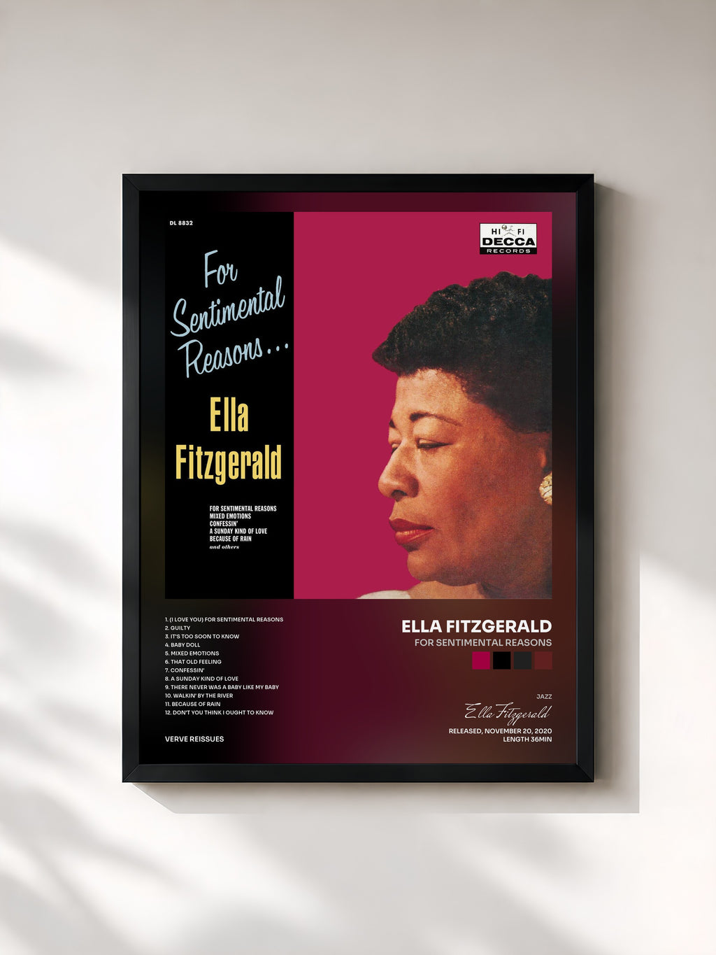 Ella Fitzgerald · For Sentimental Reasons