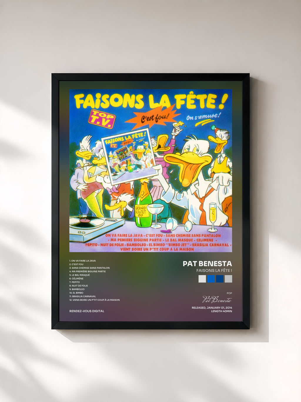 Pat Benesta · Faisons la fête !