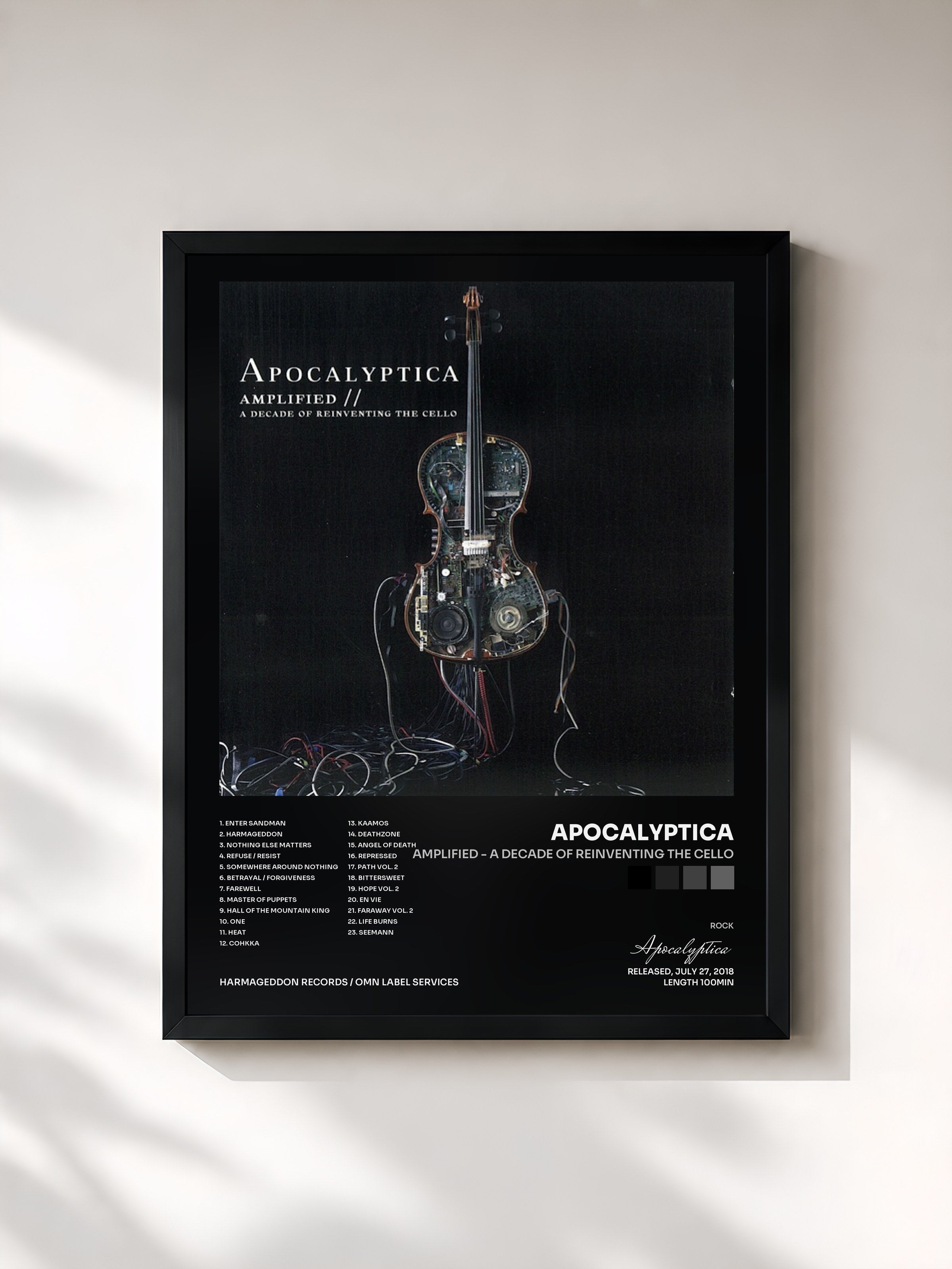 Apocalyptica · Amplified - A Decade of Reinventing the Cello
