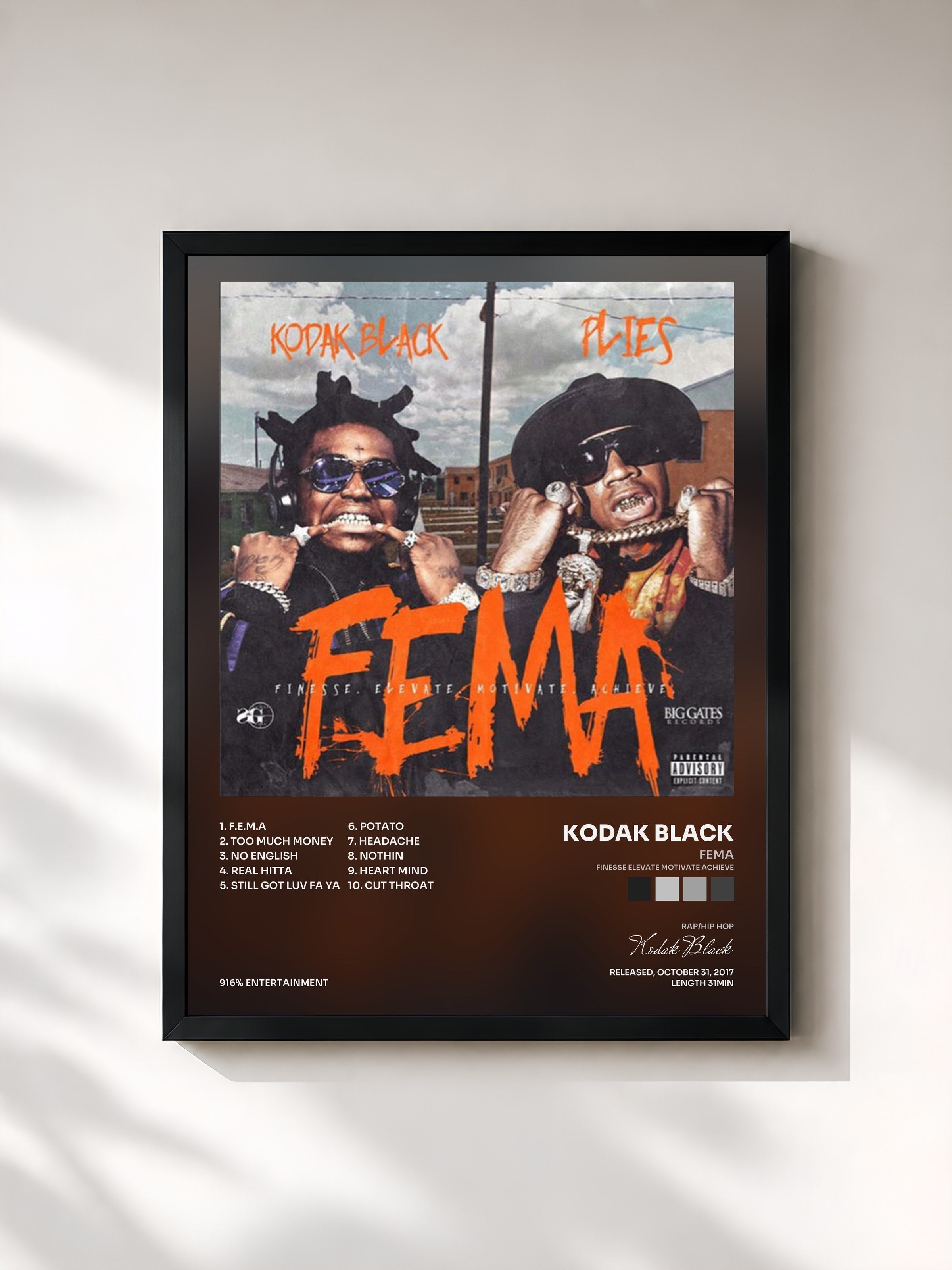 Kodak Black · FEMA (Finesse Elevate Motivate Achieve)