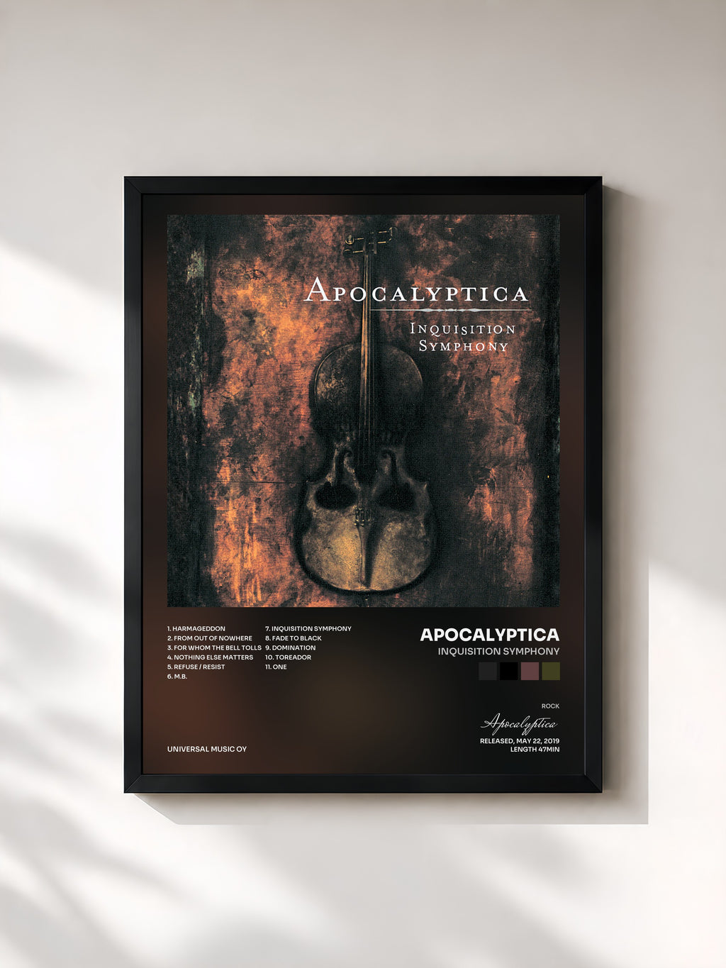Apocalyptica · Inquisition Symphony