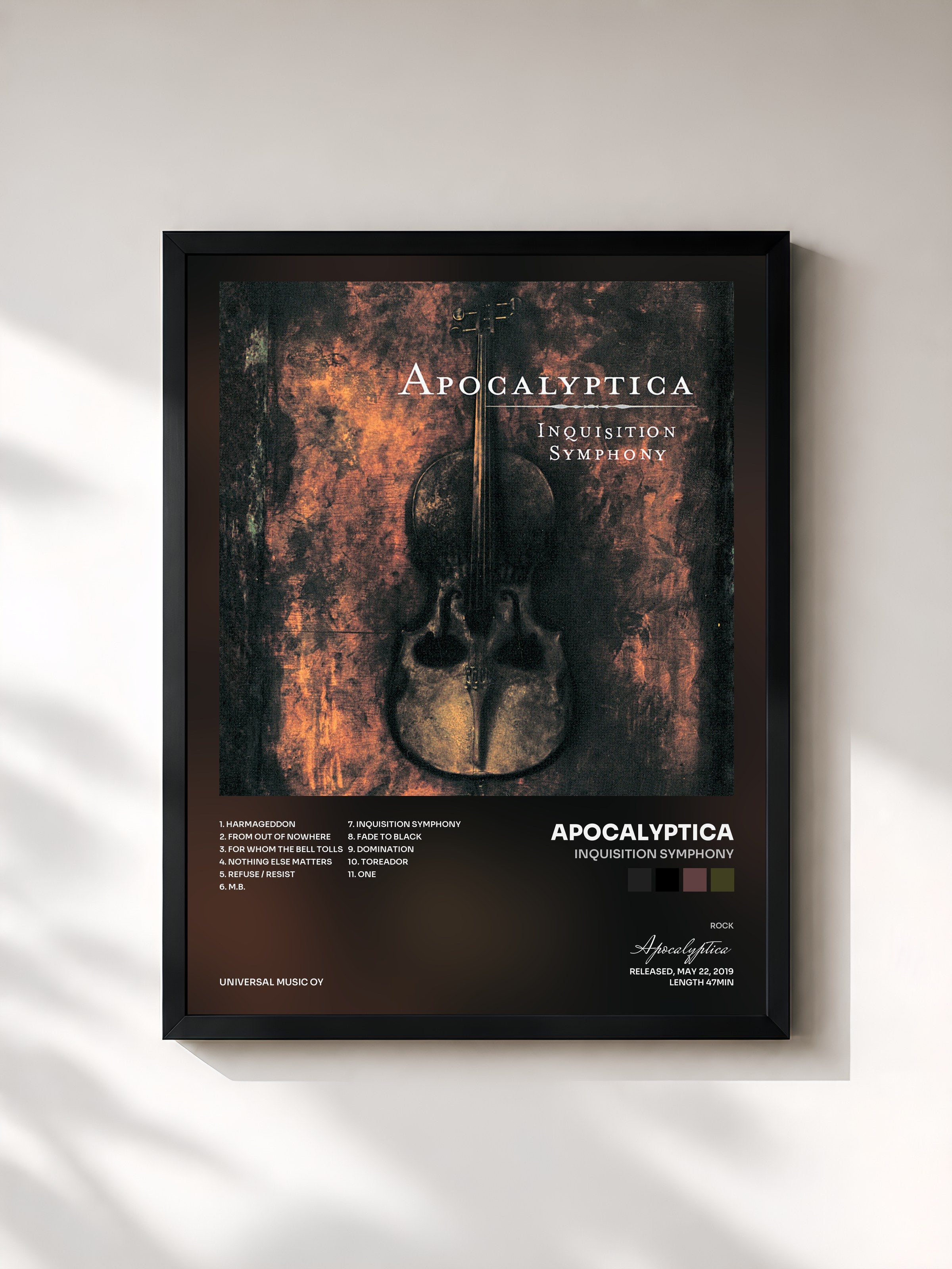 Apocalyptica · Inquisition Symphony