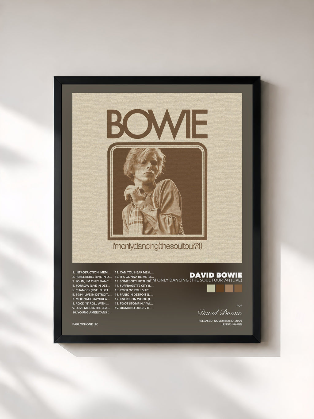David Bowie – I'm Only Dancing (The Soul Tour 74) (Live)