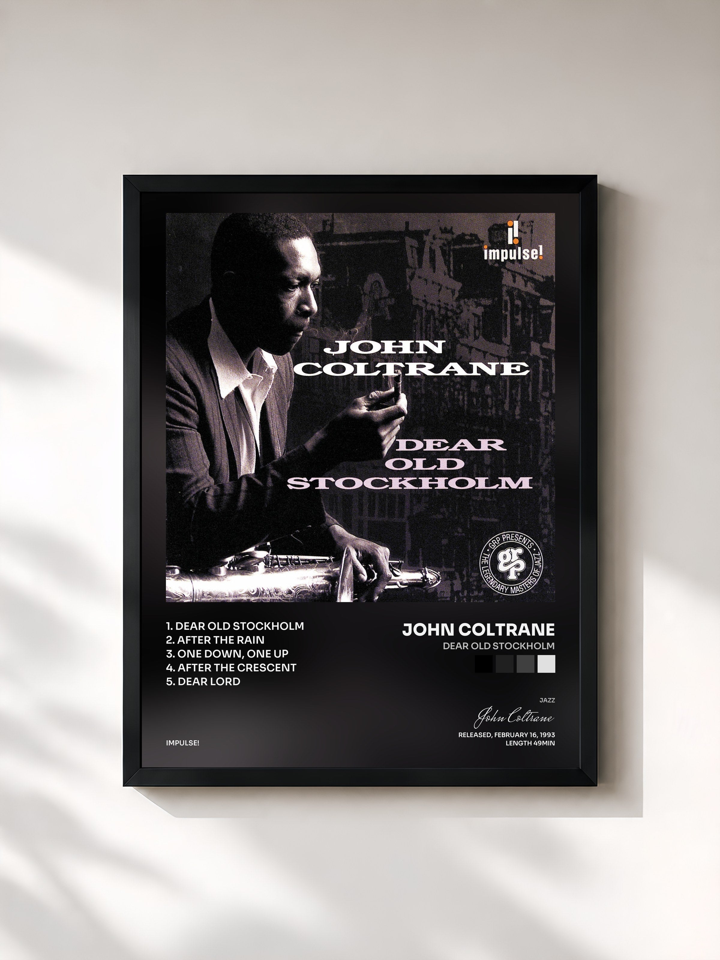 John Coltrane · Dear Old Stockholm