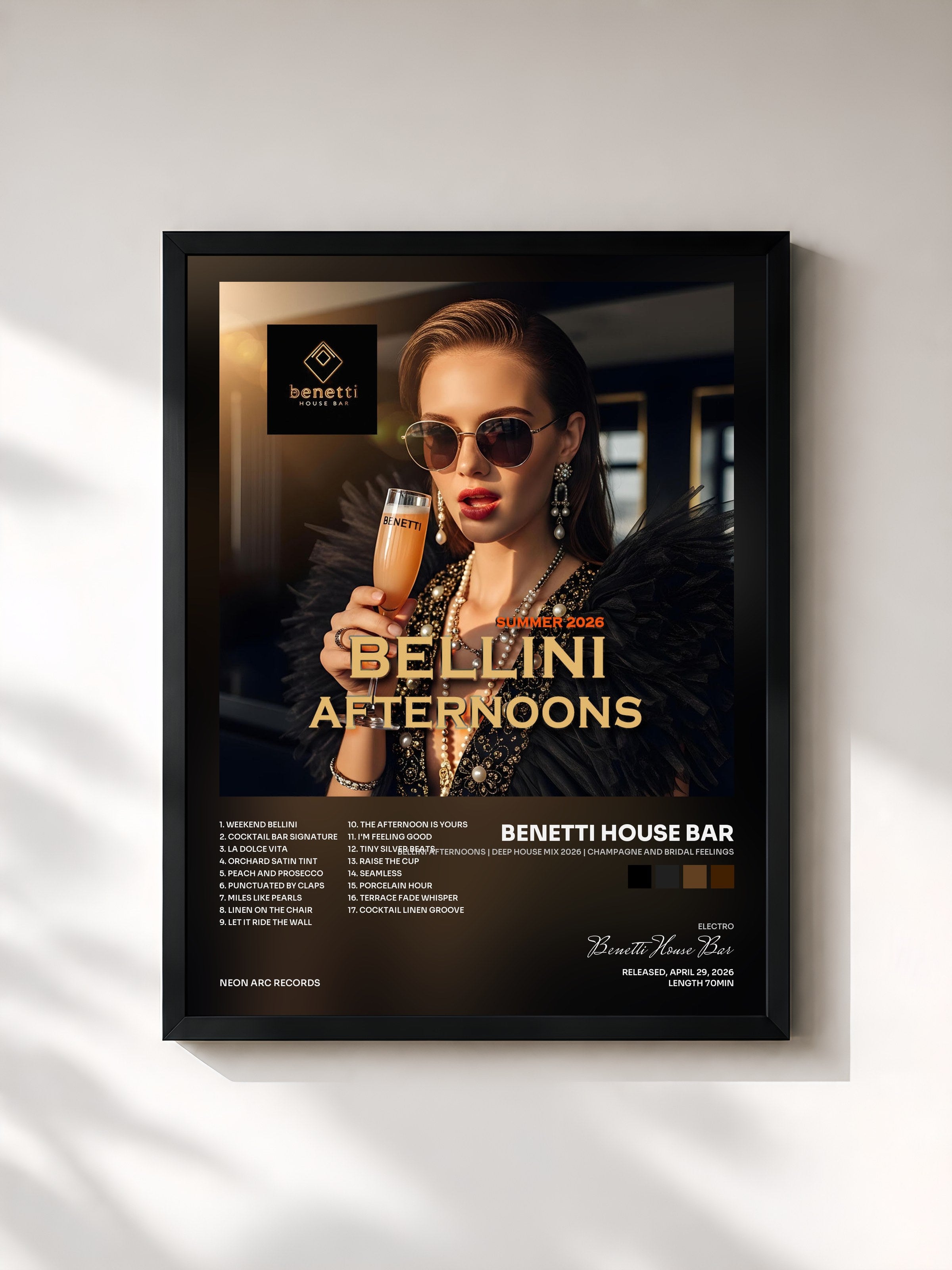 Benetti House Bar · Bellini Afternoons | Deep House Mix 2026 | Champagne and Bridal Feelings
