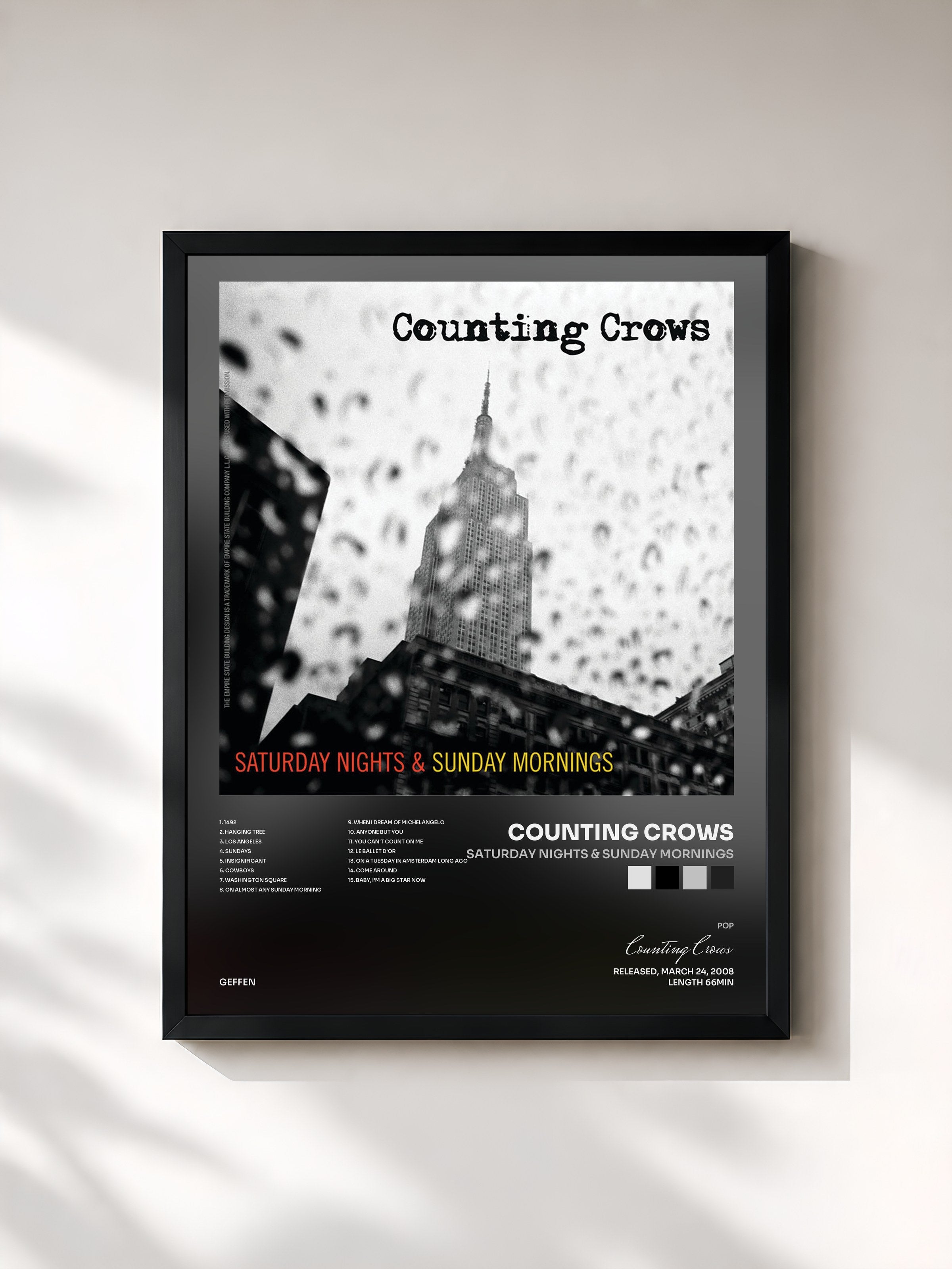 Counting Crows · Saturday Nights & Sunday Mornings