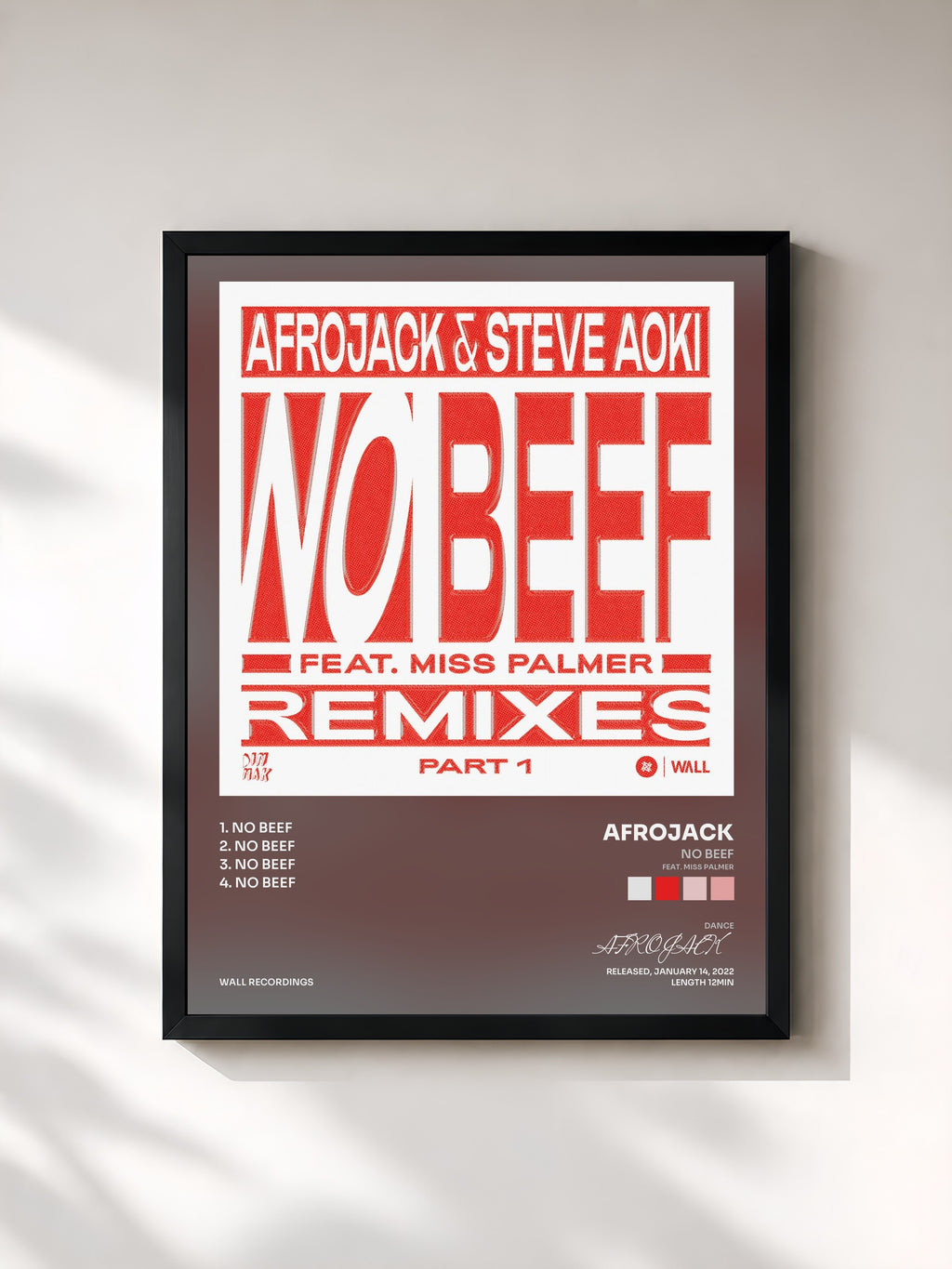 AFROJACK · No Beef (feat. Miss Palmer) [REMIXES pt. 1]