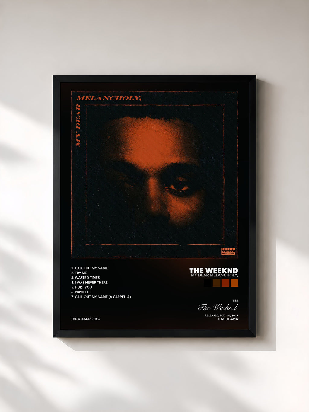 The Weeknd · My Dear Melancholy,