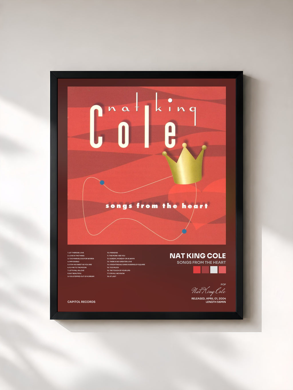 Nat King Cole · Songs From The Heart