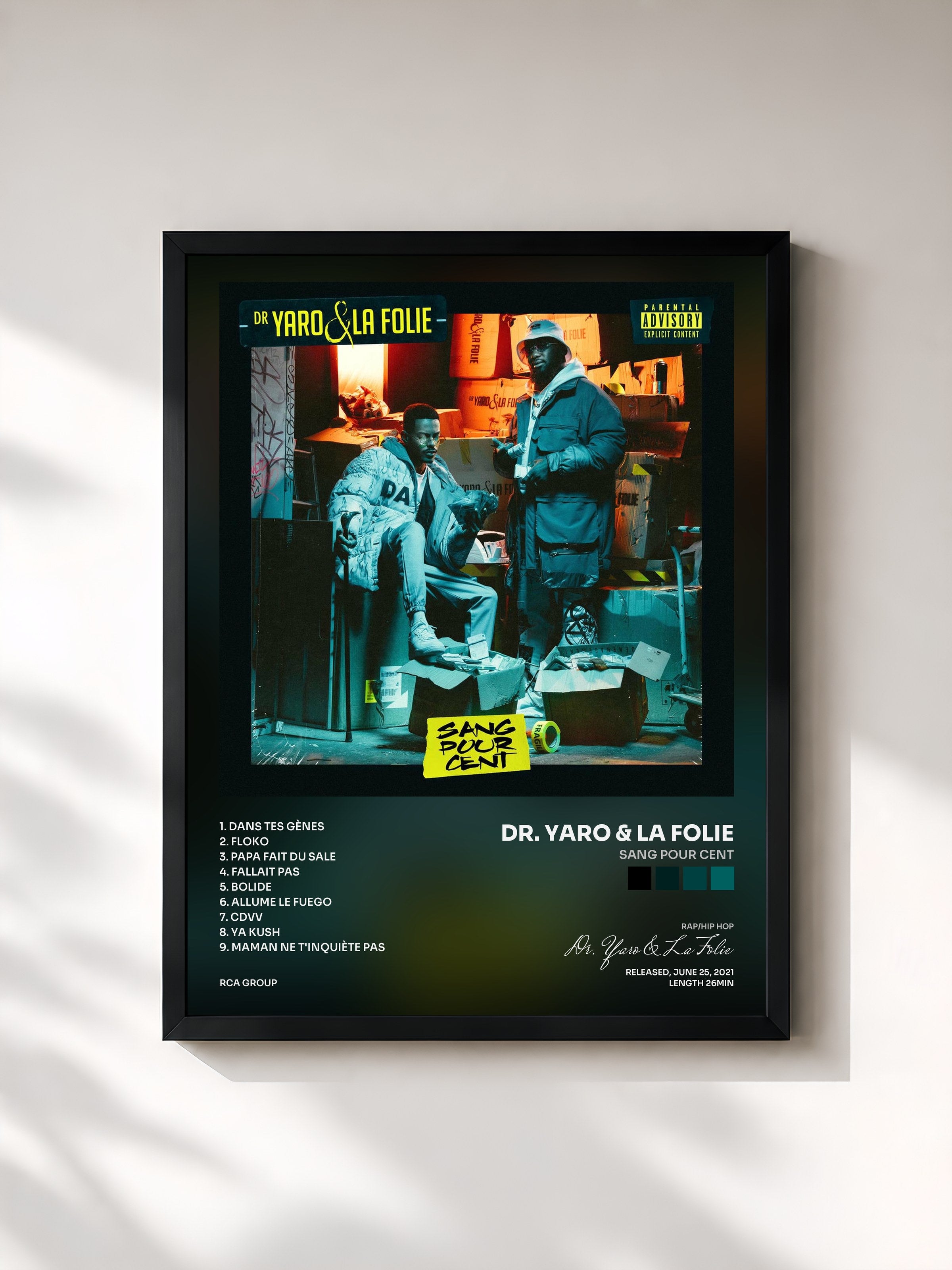 Dr. Yaro & La Folie · Sang pour cent