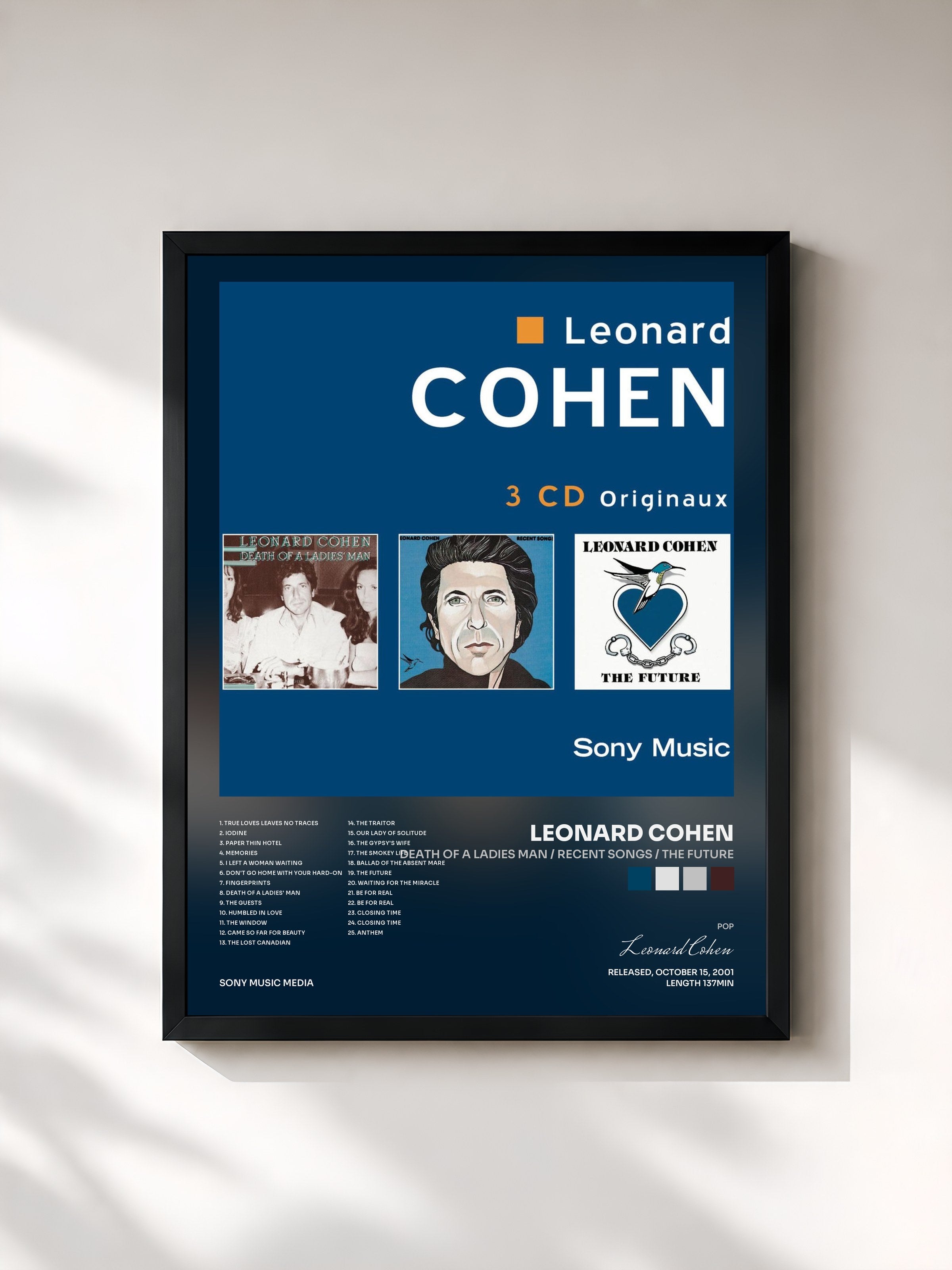 Leonard Cohen · Death of a ladies man / Recent songs / The future