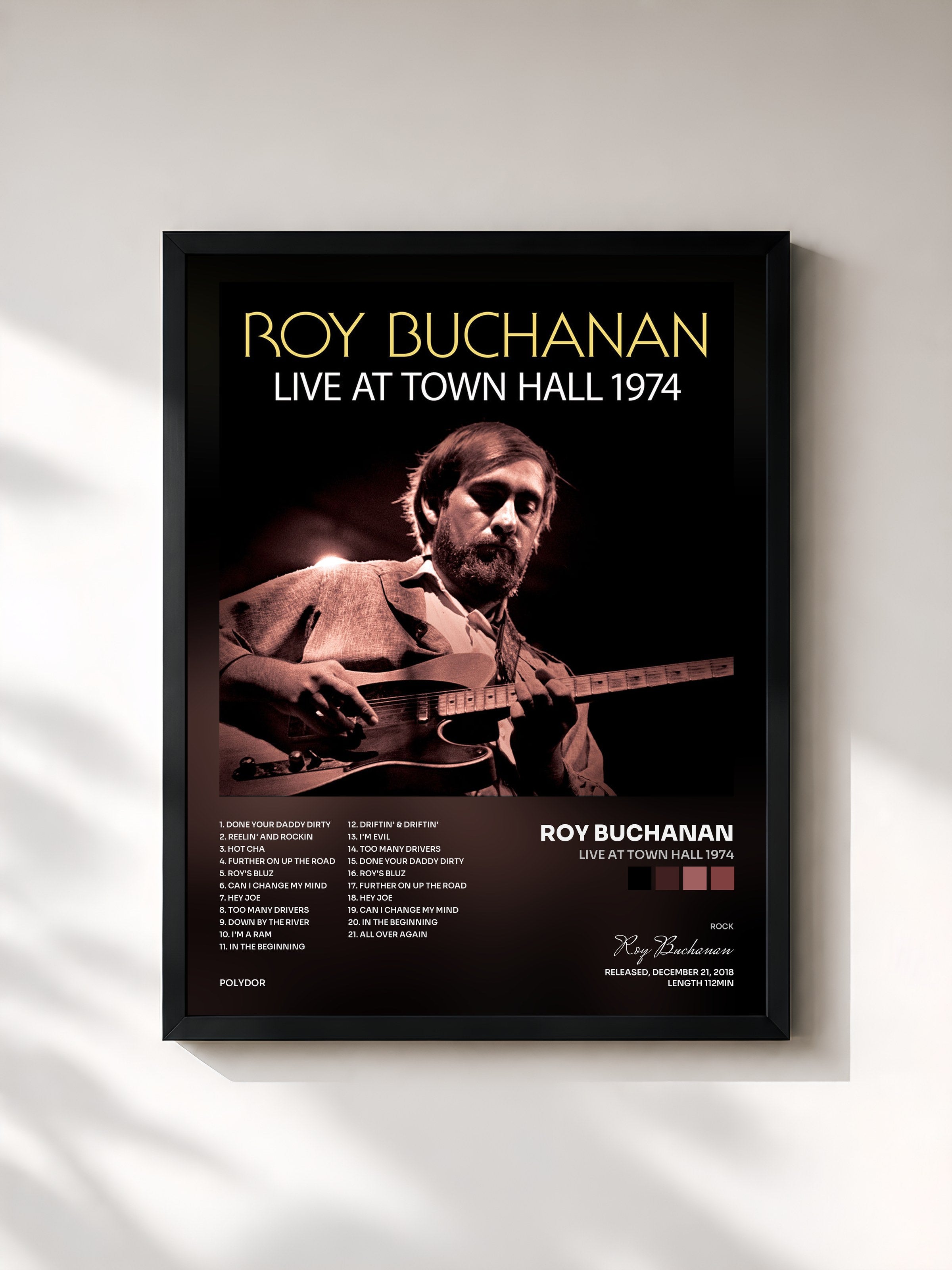 Roy Buchanan · Live At Town Hall 1974