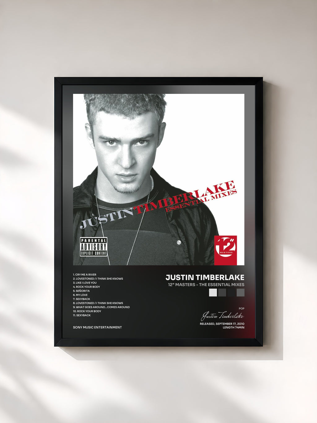 Justin Timberlake · 12" Masters - The Essential Mixes