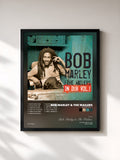 Tableau de l'album In Dub Vol. 1 de Bob Marley & The Wailers, imprimé et encadré en France