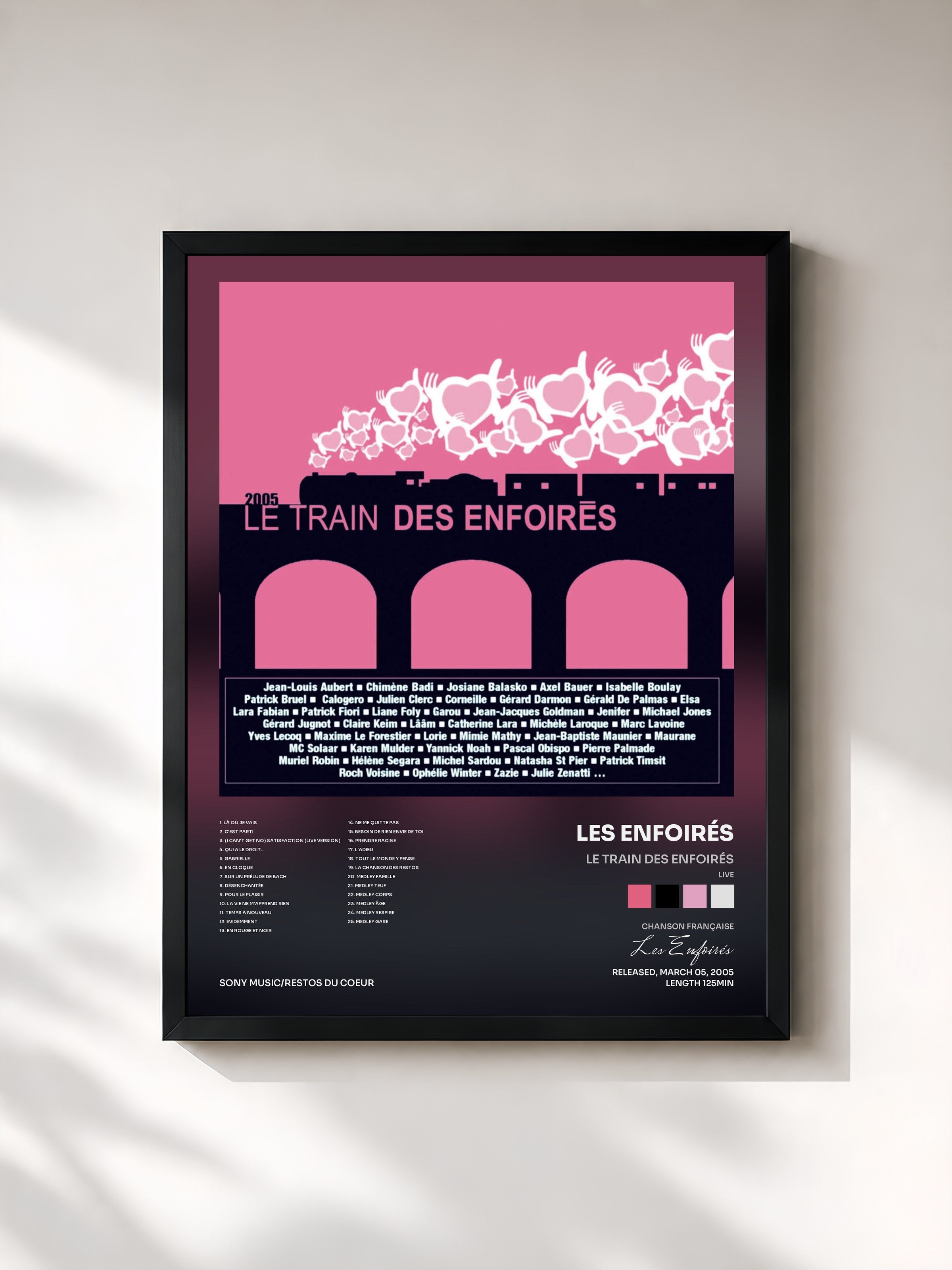 Les Enfoirés · Le train des Enfoirés (Live)