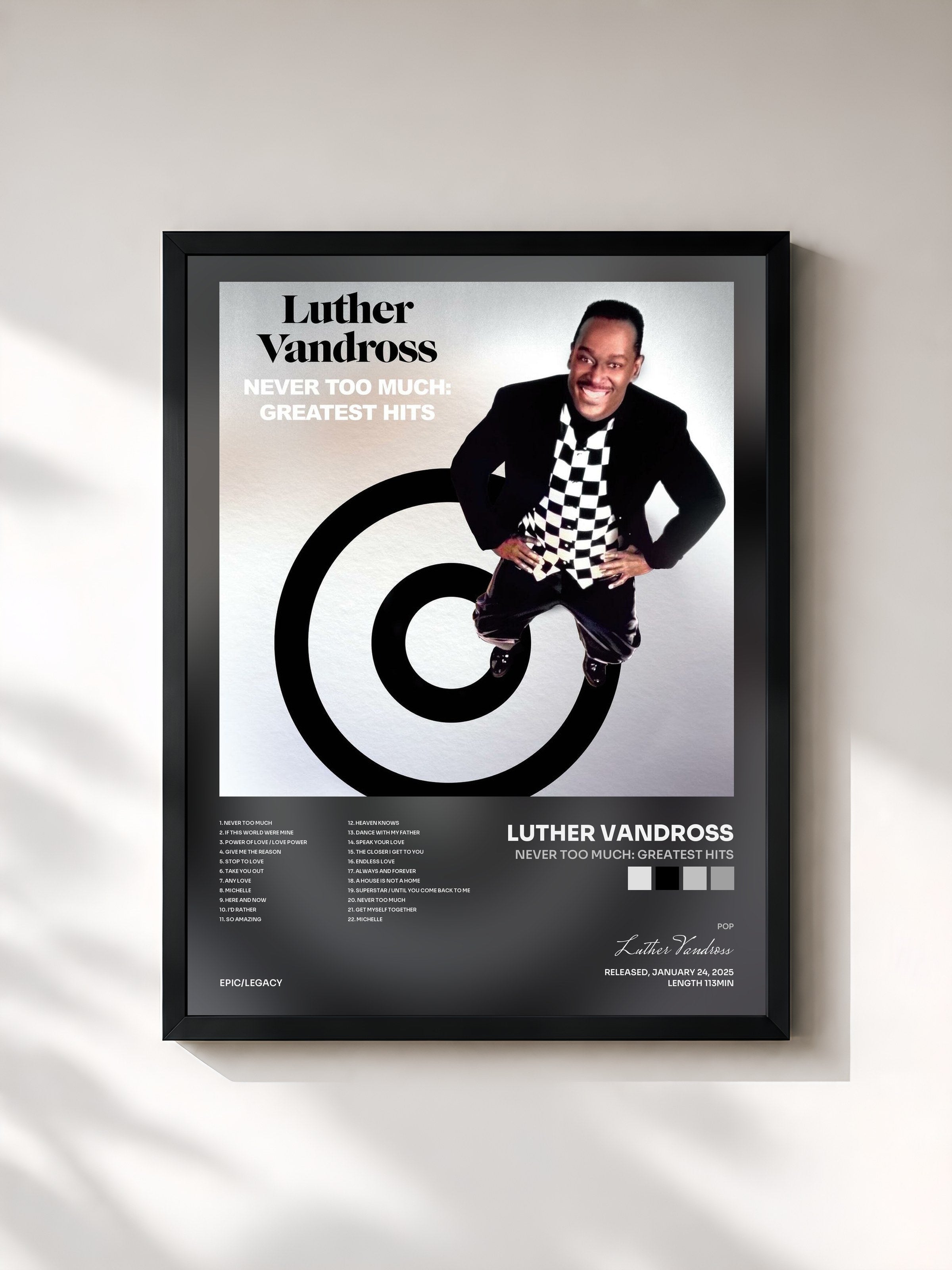 Luther Vandross · Never Too Much: Greatest Hits