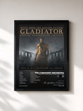 Tableau de l'album Gladiator - Music From The Motion Picture de The Lyndhurst Orchestra, imprimé et encadré en France