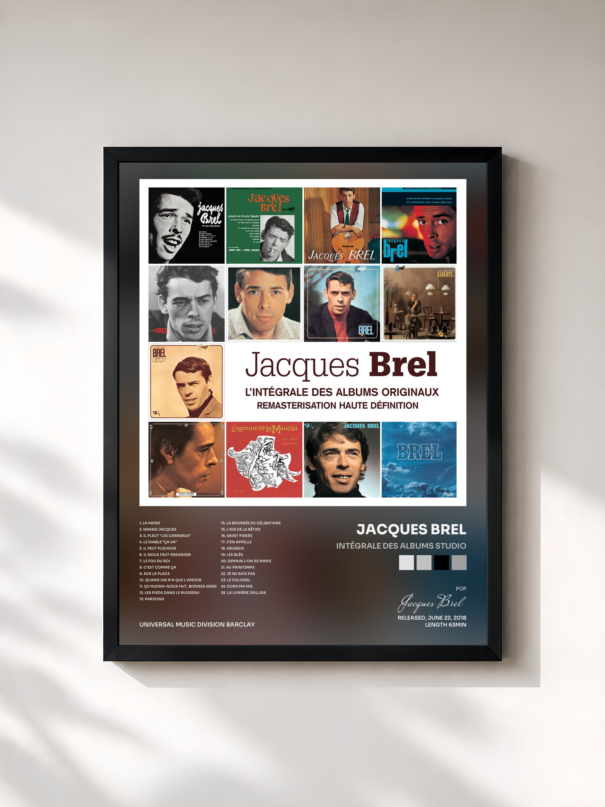 Jacques Brel · Intégrale des albums studio