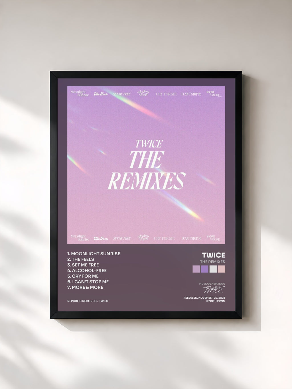 TWICE · THE REMIXES