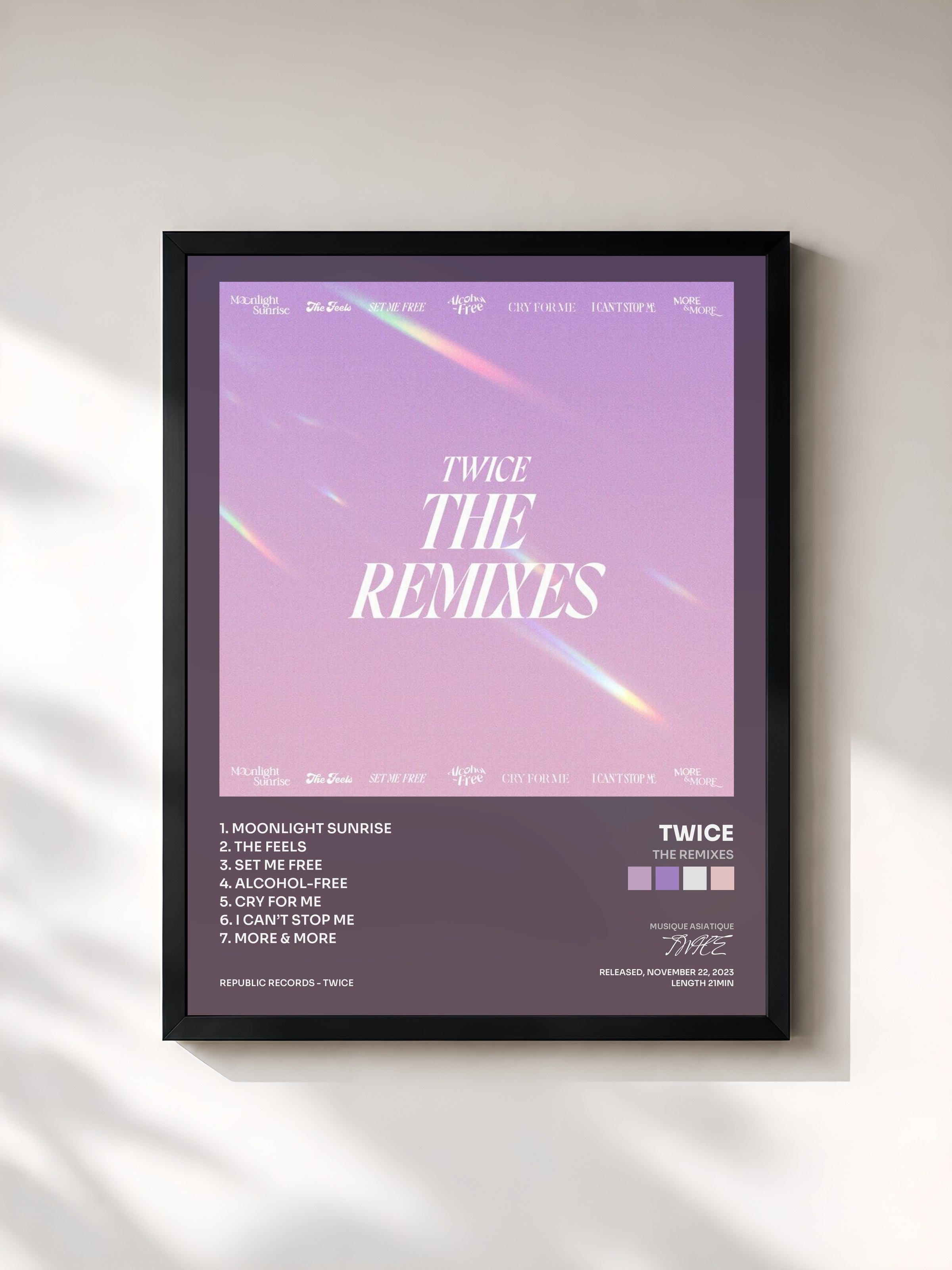 TWICE · THE REMIXES