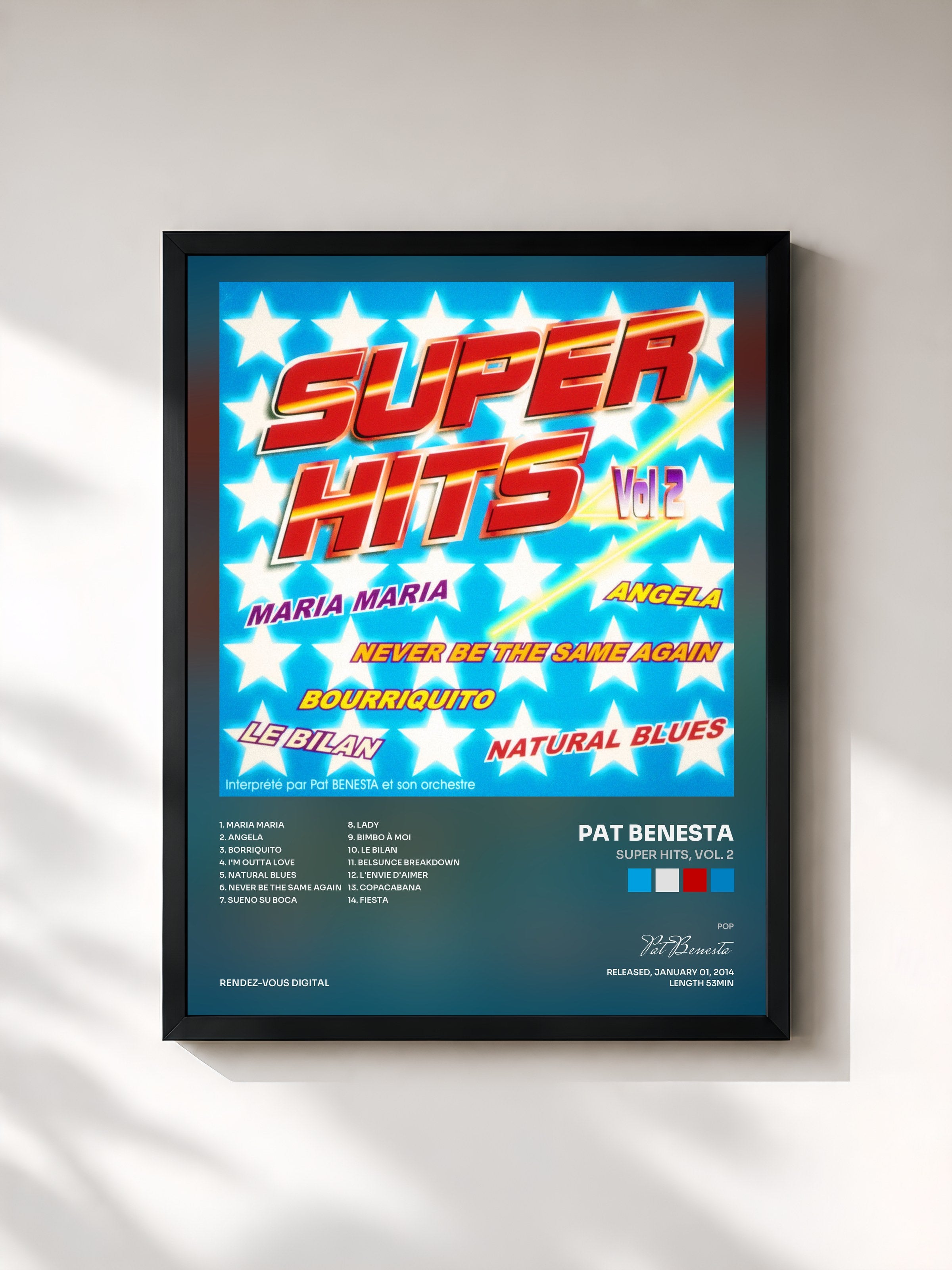 Pat Benesta · Super Hits, Vol. 2