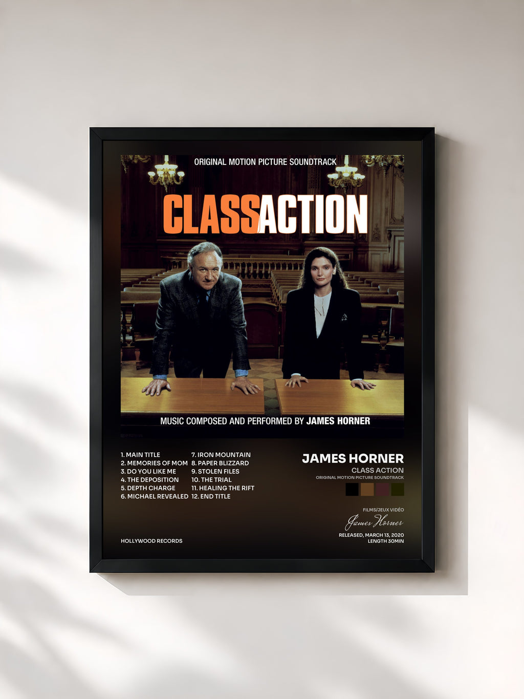 James Horner · Class Action (Original Motion Picture Soundtrack)