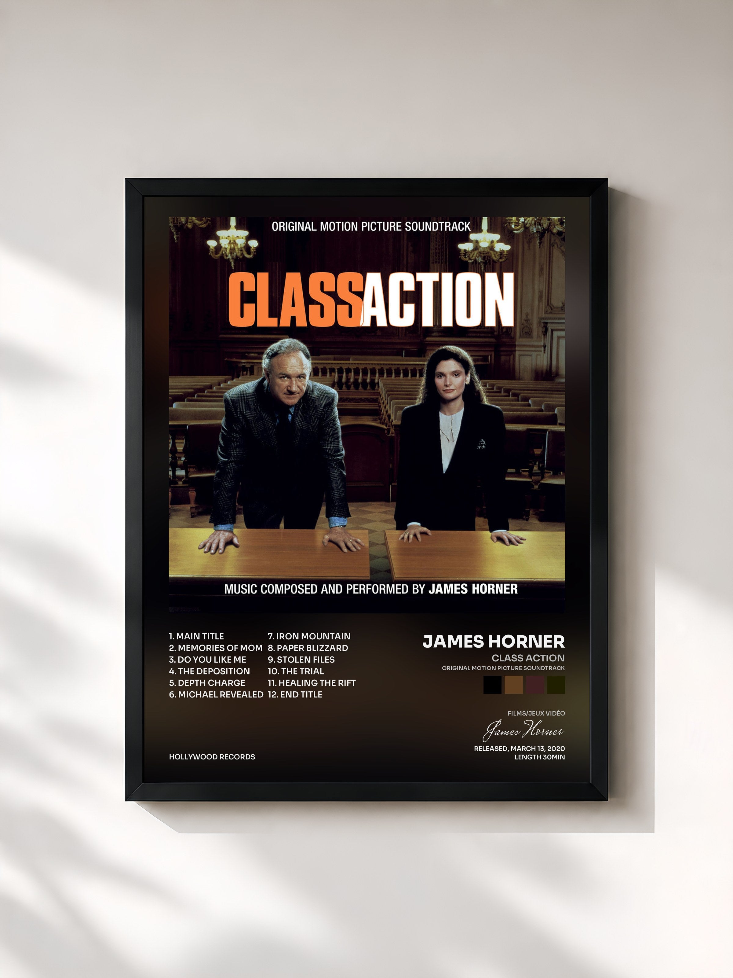 James Horner · Class Action (Original Motion Picture Soundtrack)