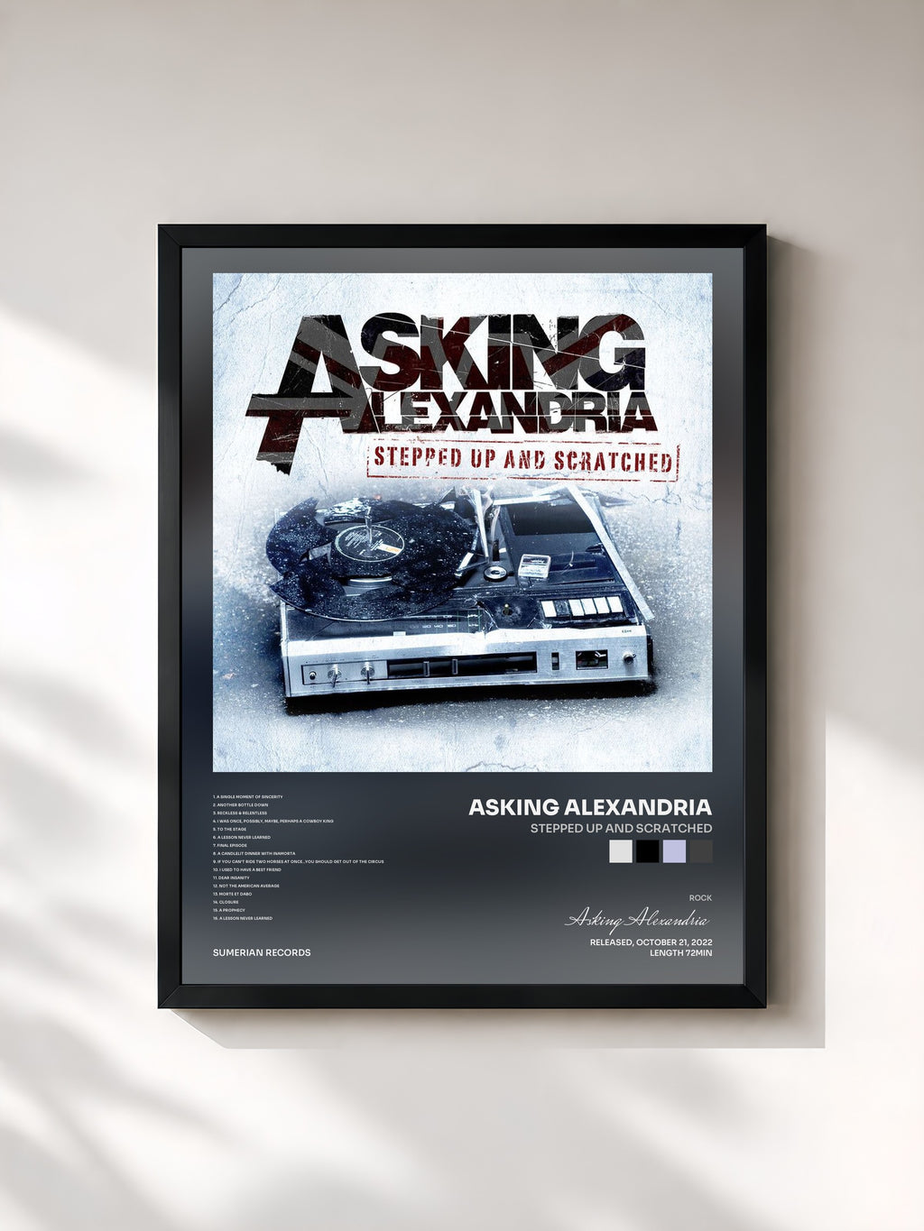 Asking Alexandria · Stepped Up And Scratched