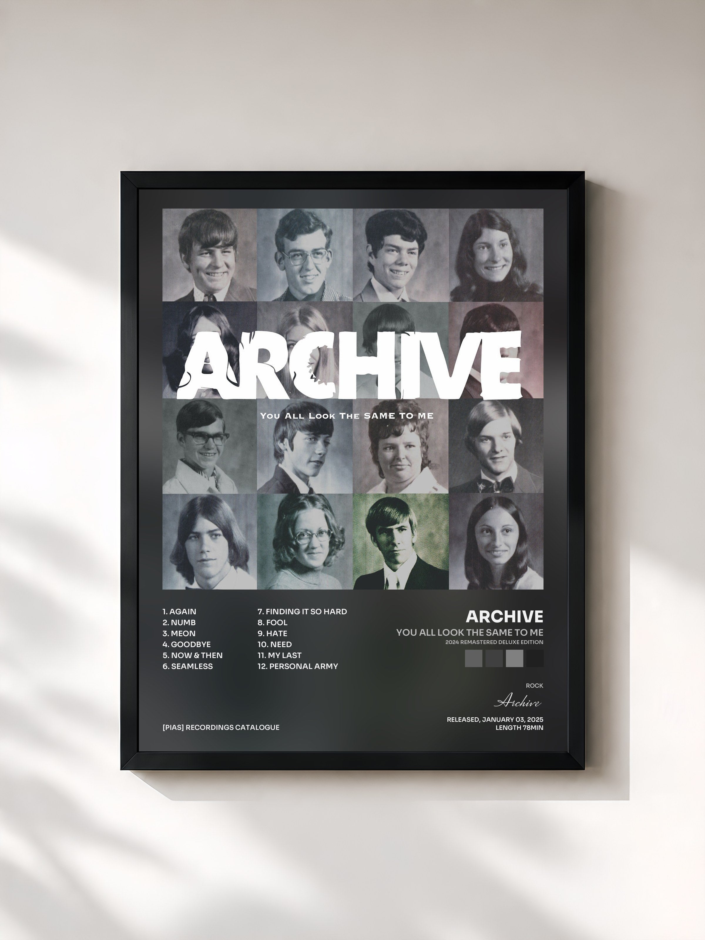 Archive · You All Look The Same To Me (2024 Remastered Deluxe Edition)