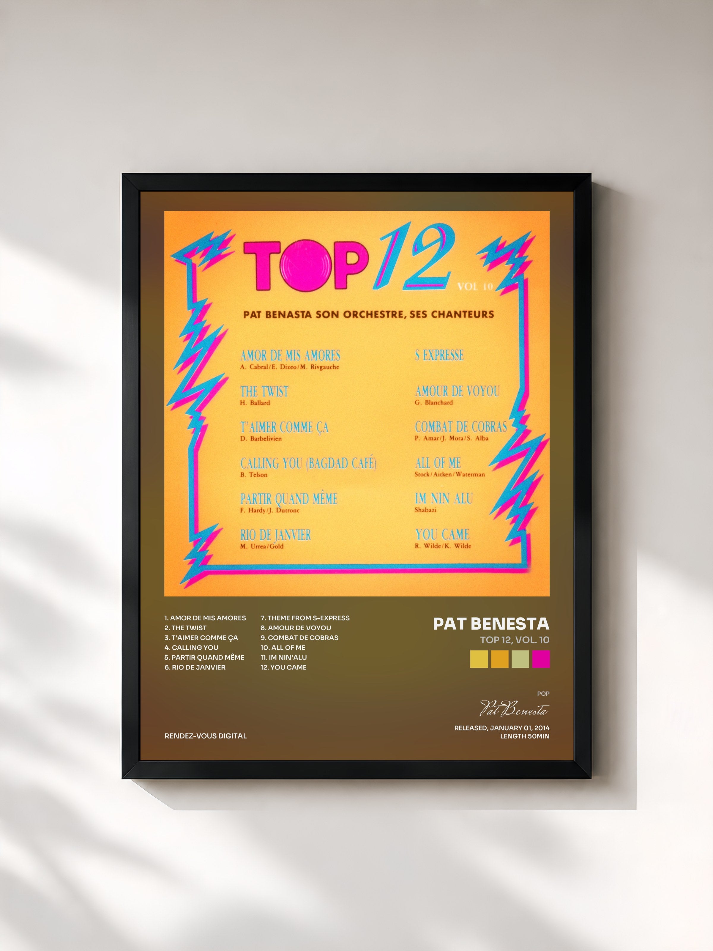 Pat Benesta · Top 12, Vol. 10
