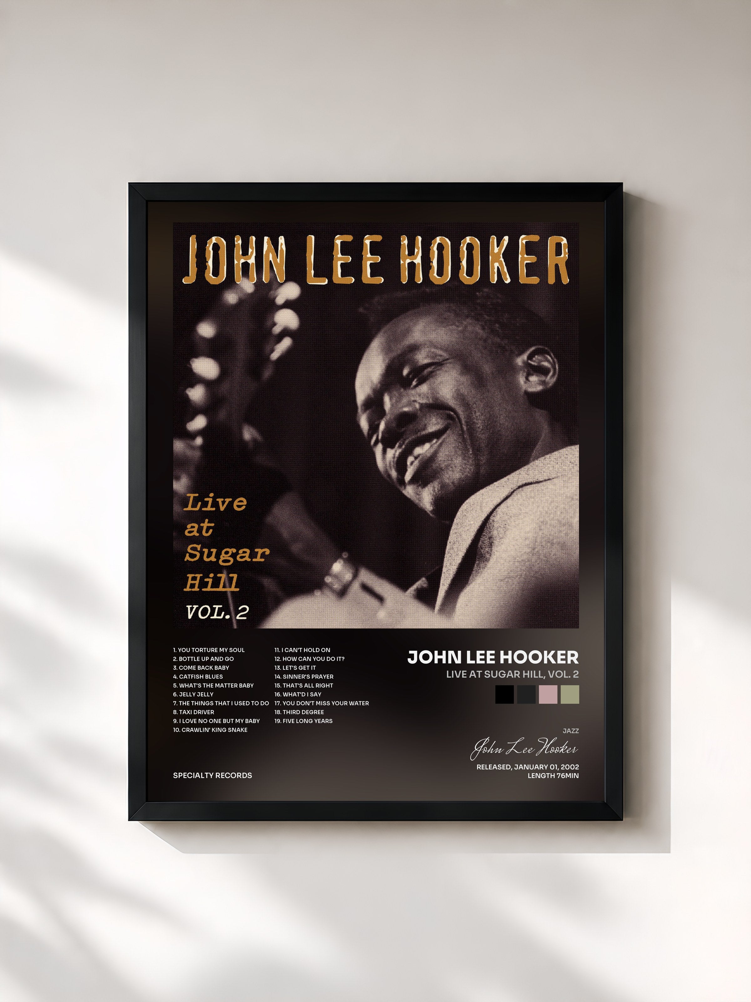 John Lee Hooker · Live At Sugar Hill, Vol. 2