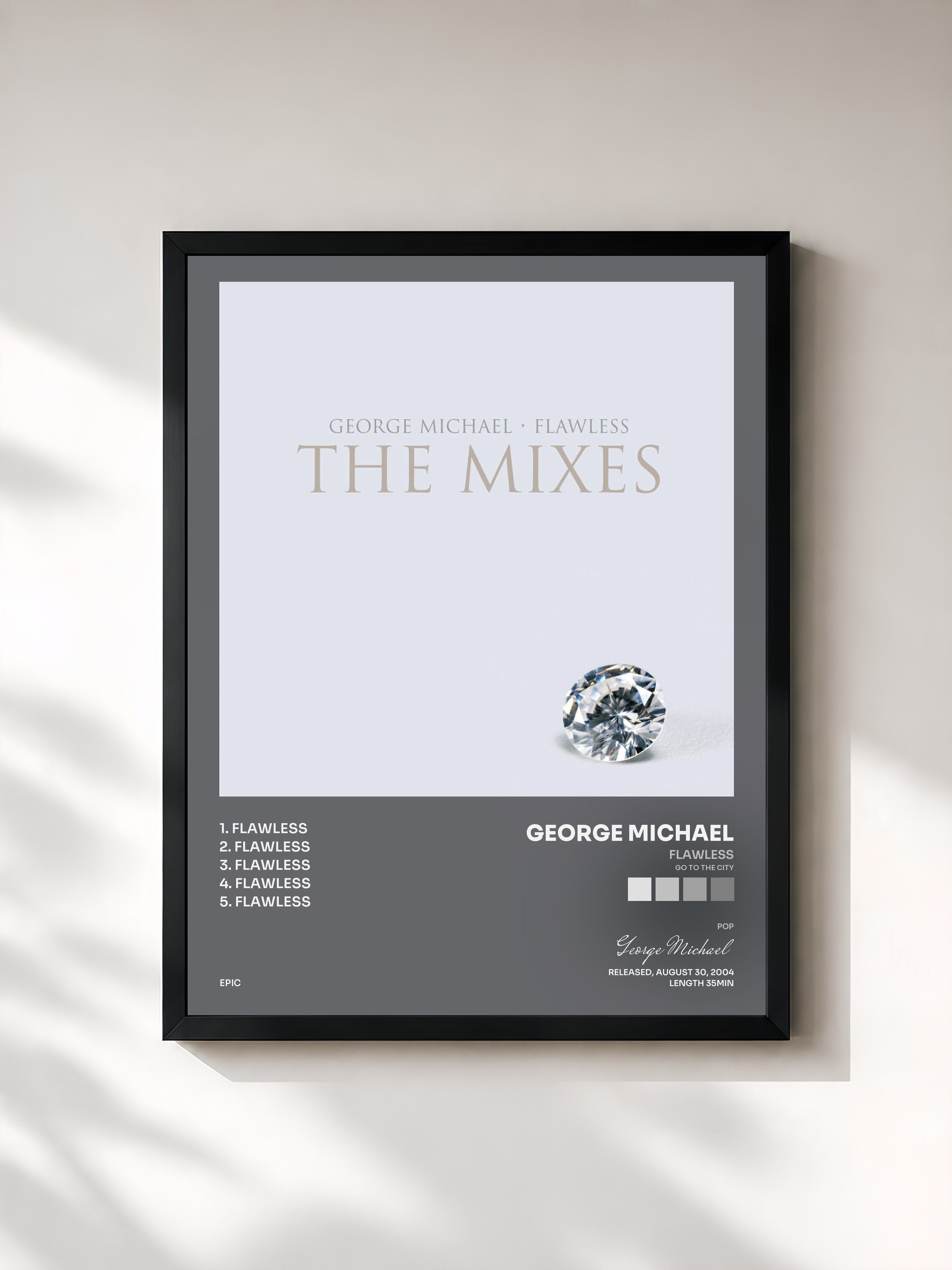 George Michael · Flawless (Go to the City)