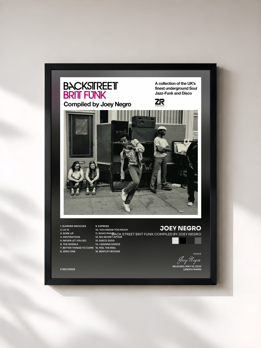 Joey Negro · Back Street Brit Funk compiled by Joey Negro