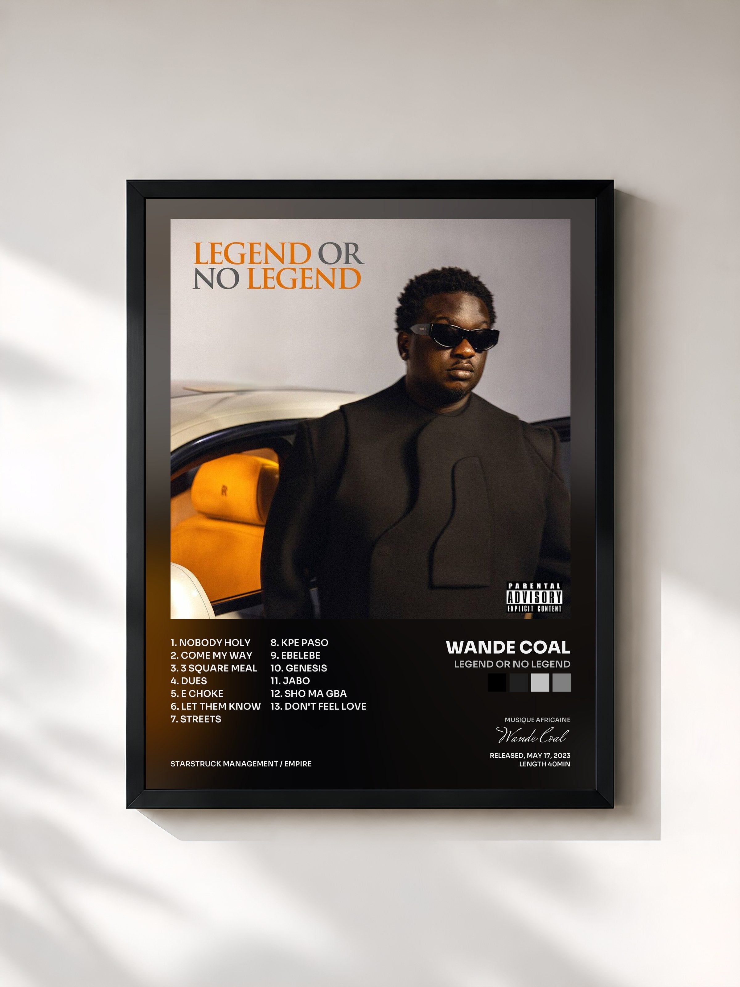 Wande Coal · Legend Or No Legend