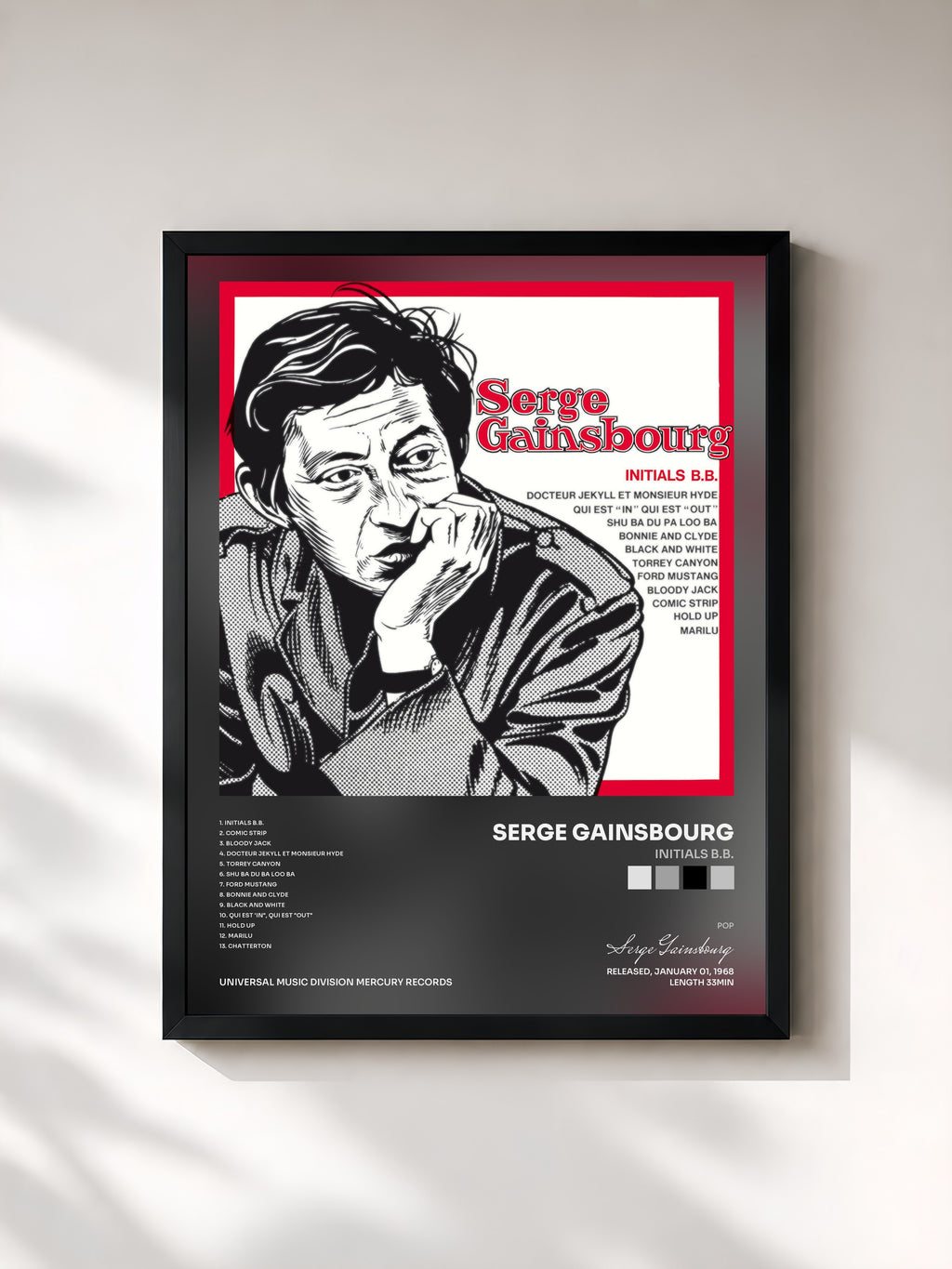 Serge Gainsbourg · Initials B.B.