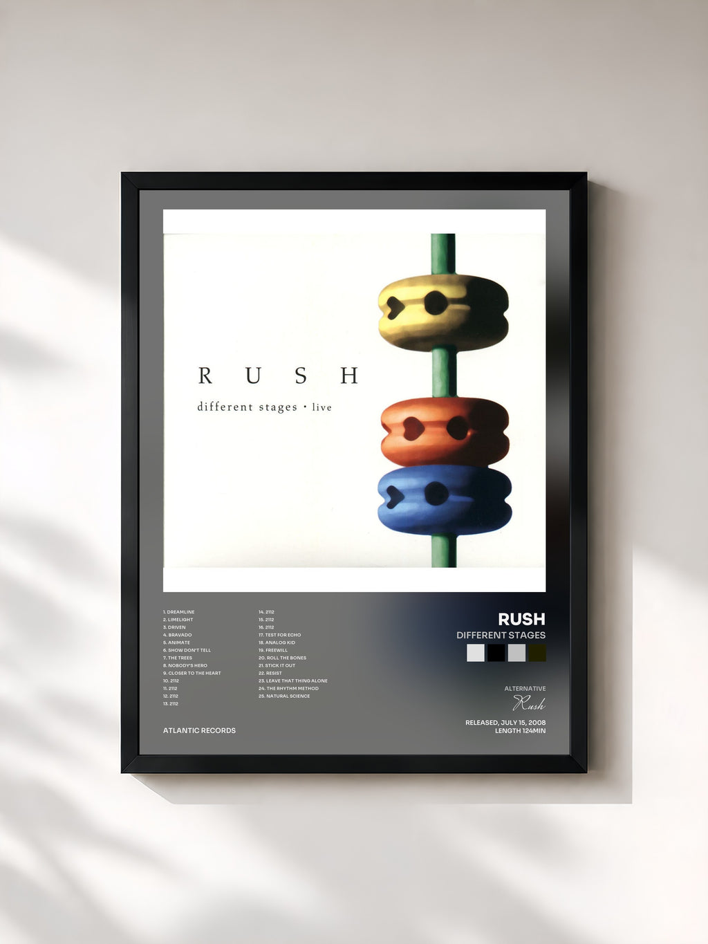 Rush · Different Stages